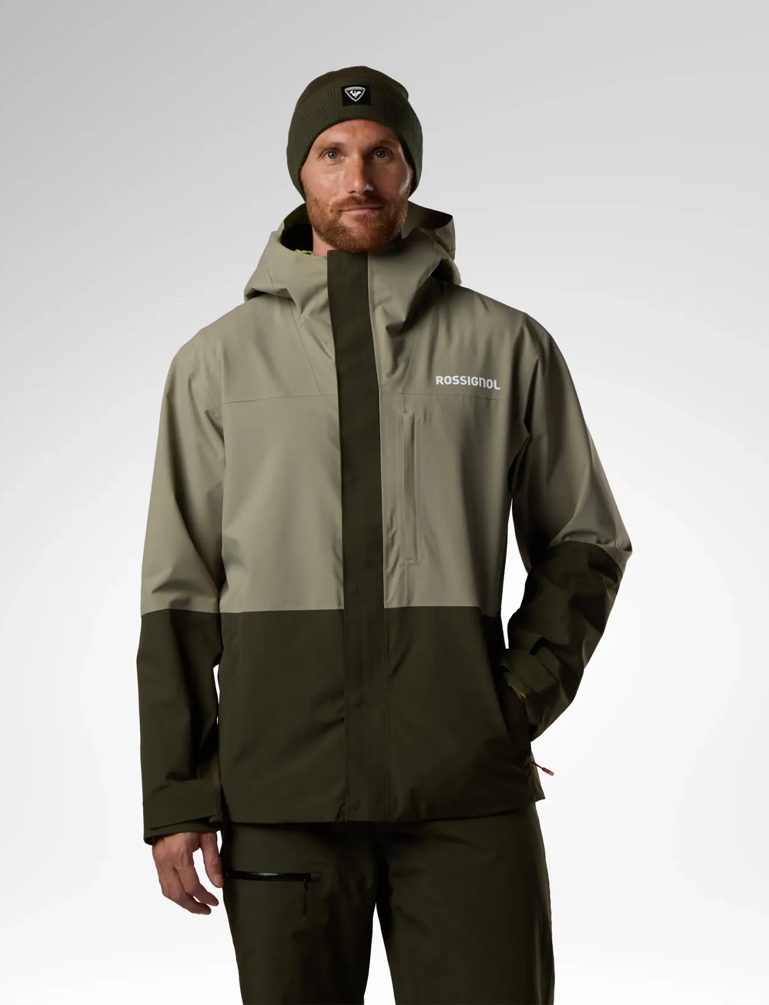 ROSSIGNOL - DESAFIO 2L SHELL JKT - skijakker - vetiver - 0