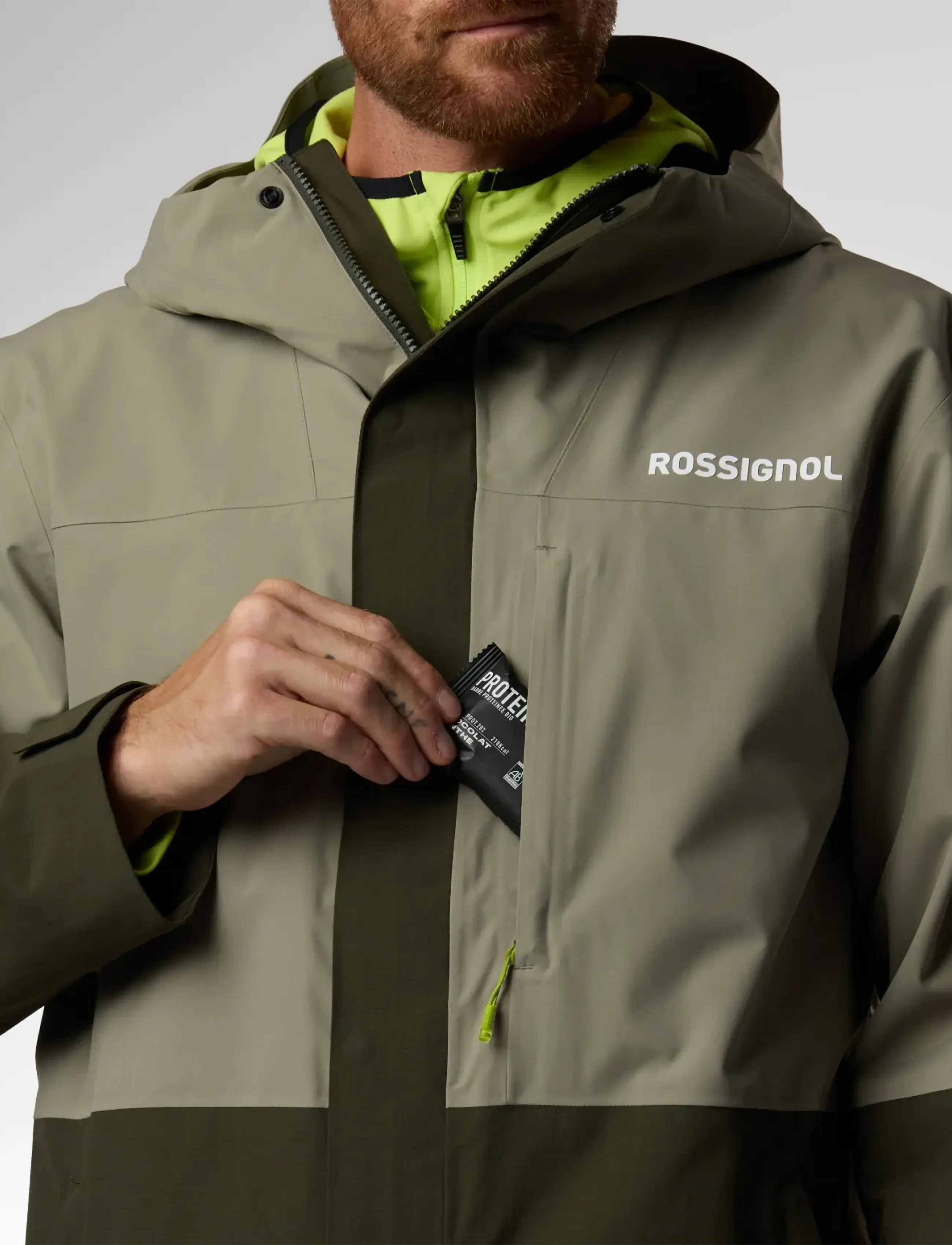 ROSSIGNOL - DESAFIO 2L SHELL JKT - skijakker - vetiver - 3