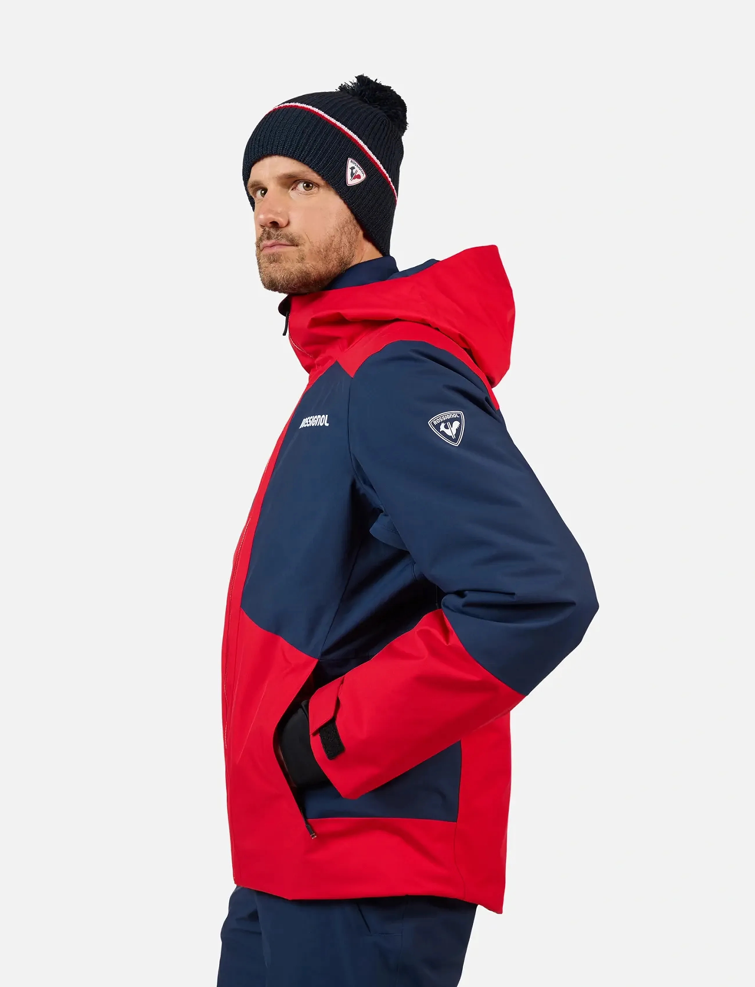 ROSSIGNOL - ROCHRUN INSULATED JKT - slidinėjimo striukės - sports red - 5