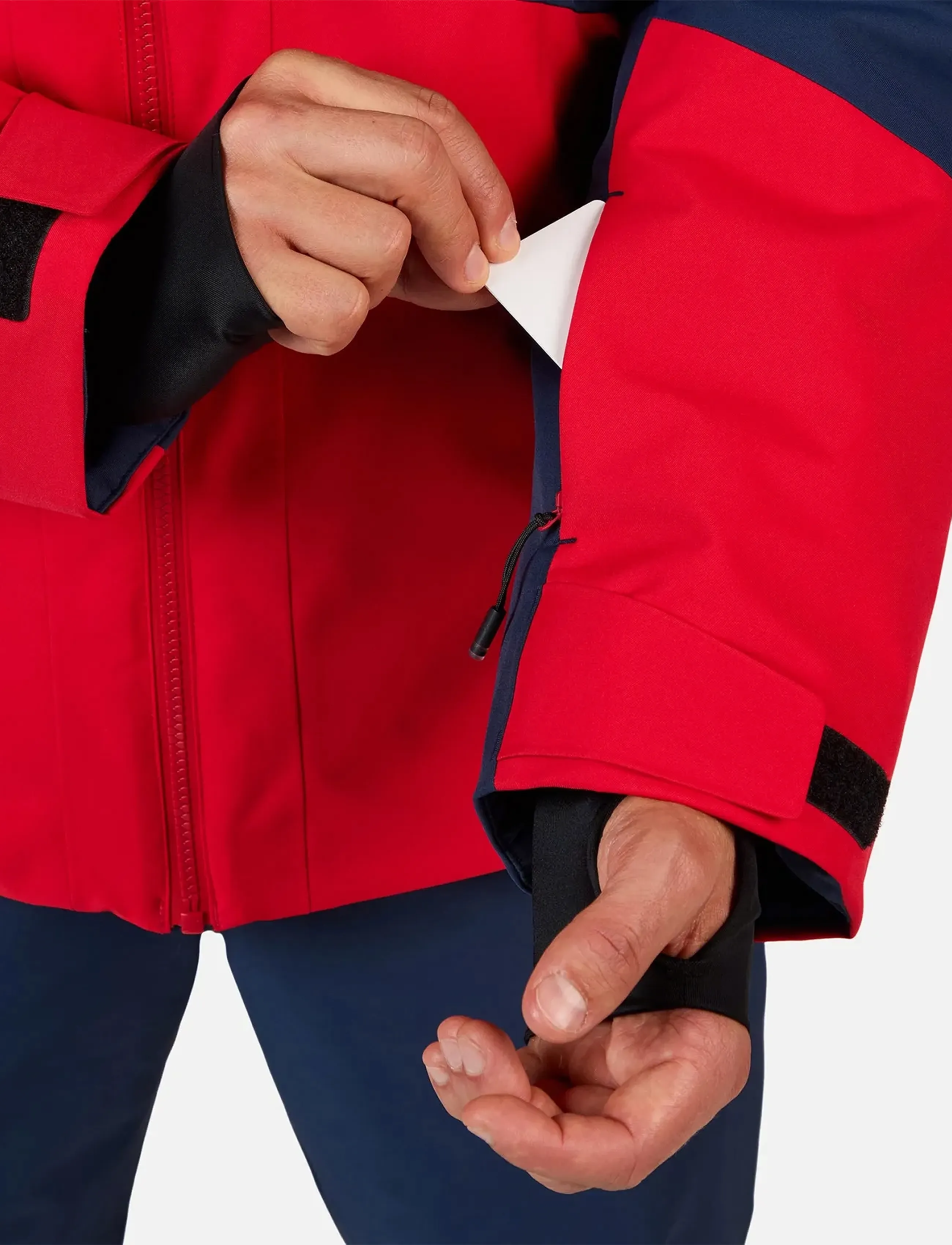 ROSSIGNOL ROCHRUN INSULATED JKT - Streetstyle - SPORTS RED / red