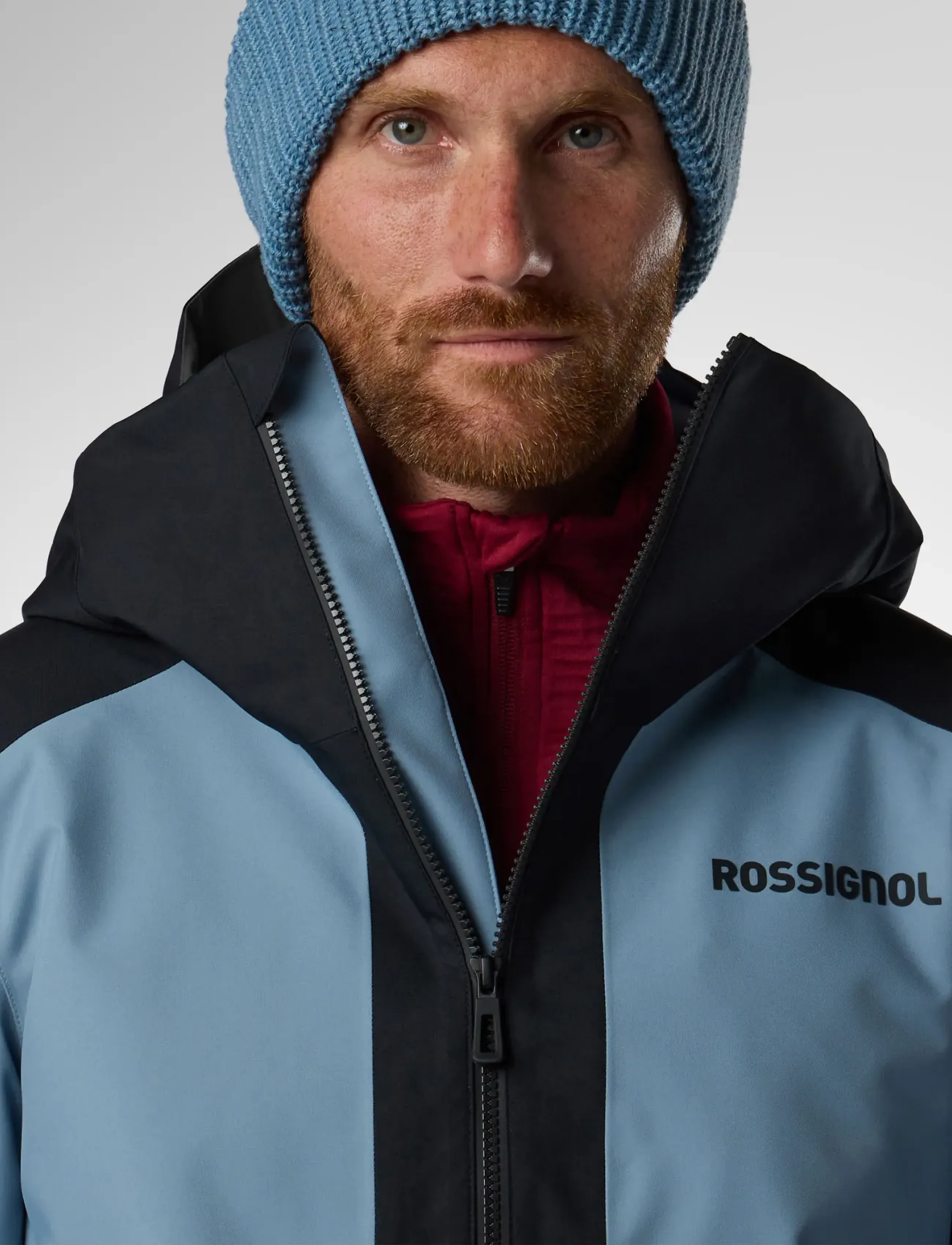 ROSSIGNOL - ROCHRUN INSULATED JKT - skijakker - windward blue / black - 0