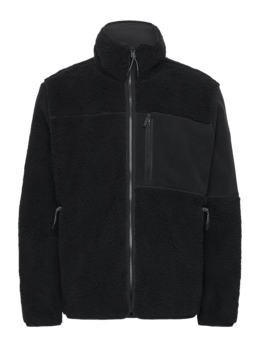 ROSSIGNOL - ALLTRACK FZ SHERPA JKT - fleece & mellanlager - black - 1