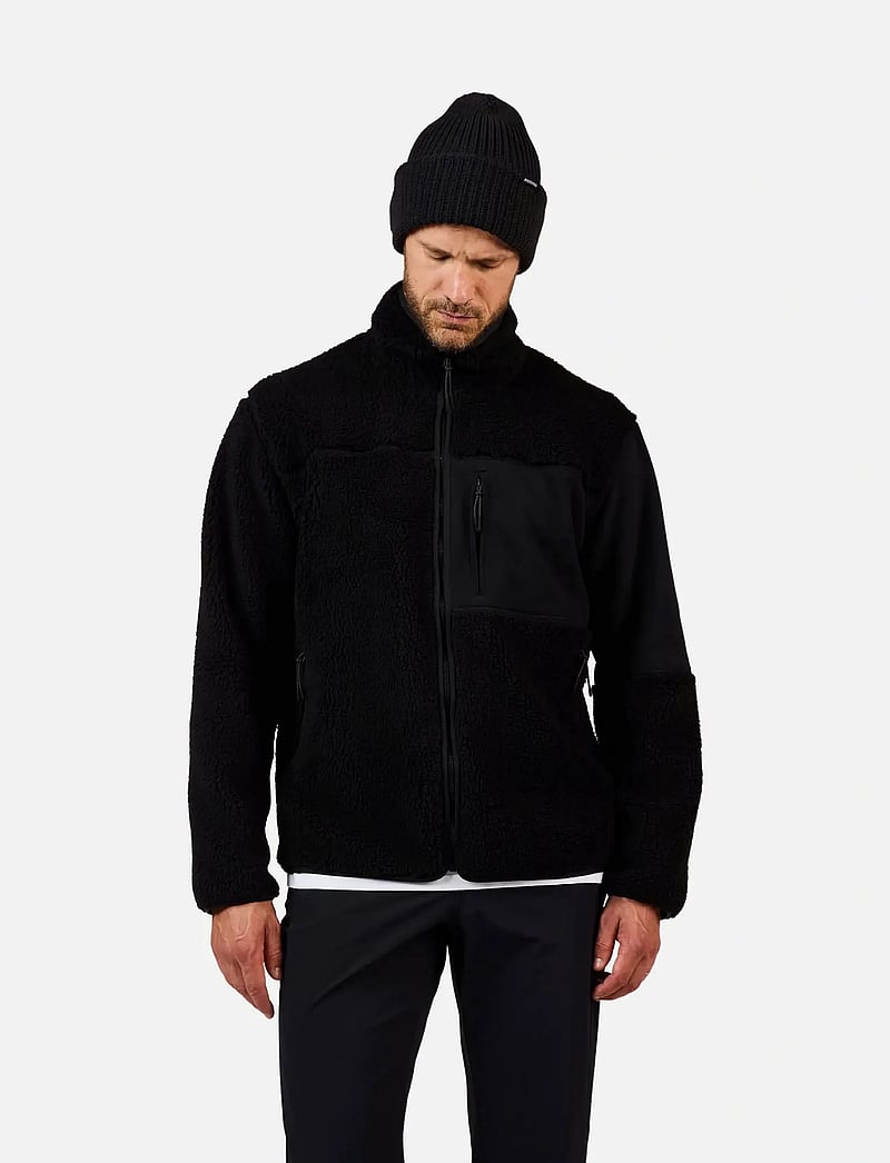 ROSSIGNOL - ALLTRACK FZ SHERPA JKT - fleece & midlayer - black - 0