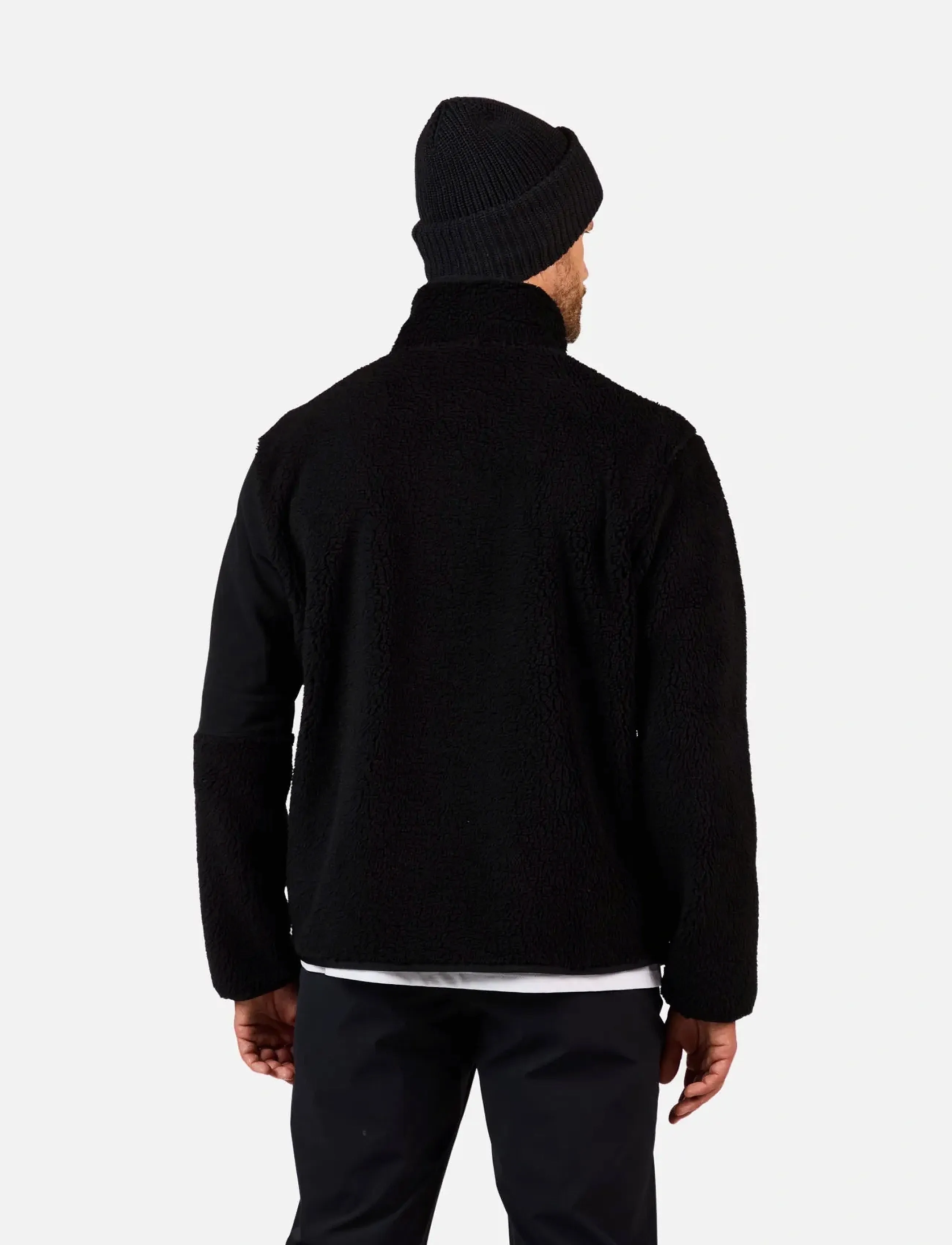 ROSSIGNOL - ALLTRACK FZ SHERPA JKT - fleece & mellanlager - black - 4