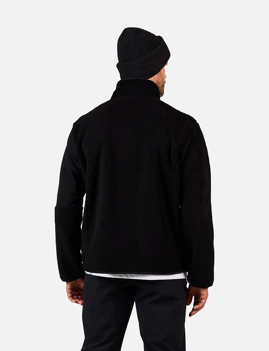 ROSSIGNOL - ALLTRACK FZ SHERPA JKT - fleece & mellanlager - black - 4