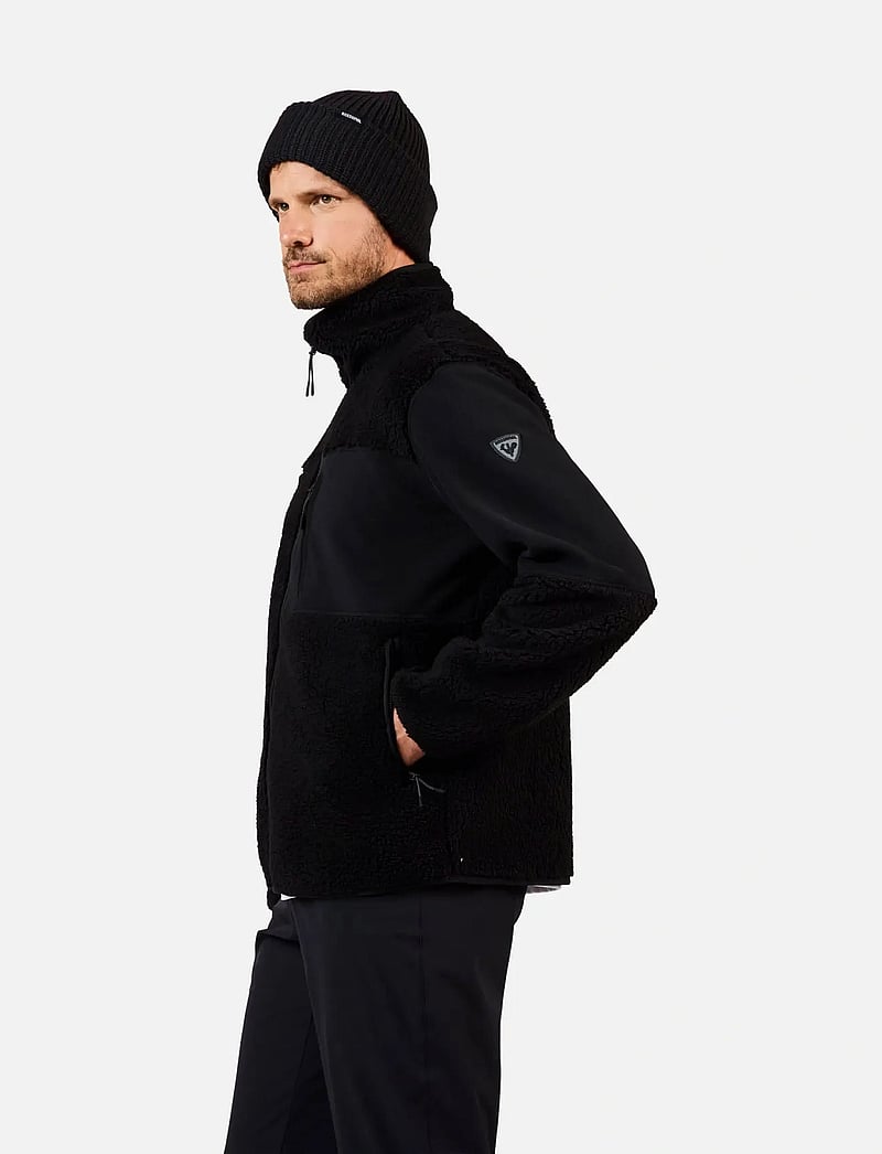 ROSSIGNOL - ALLTRACK FZ SHERPA JKT - fleece & midlayer - black - 5