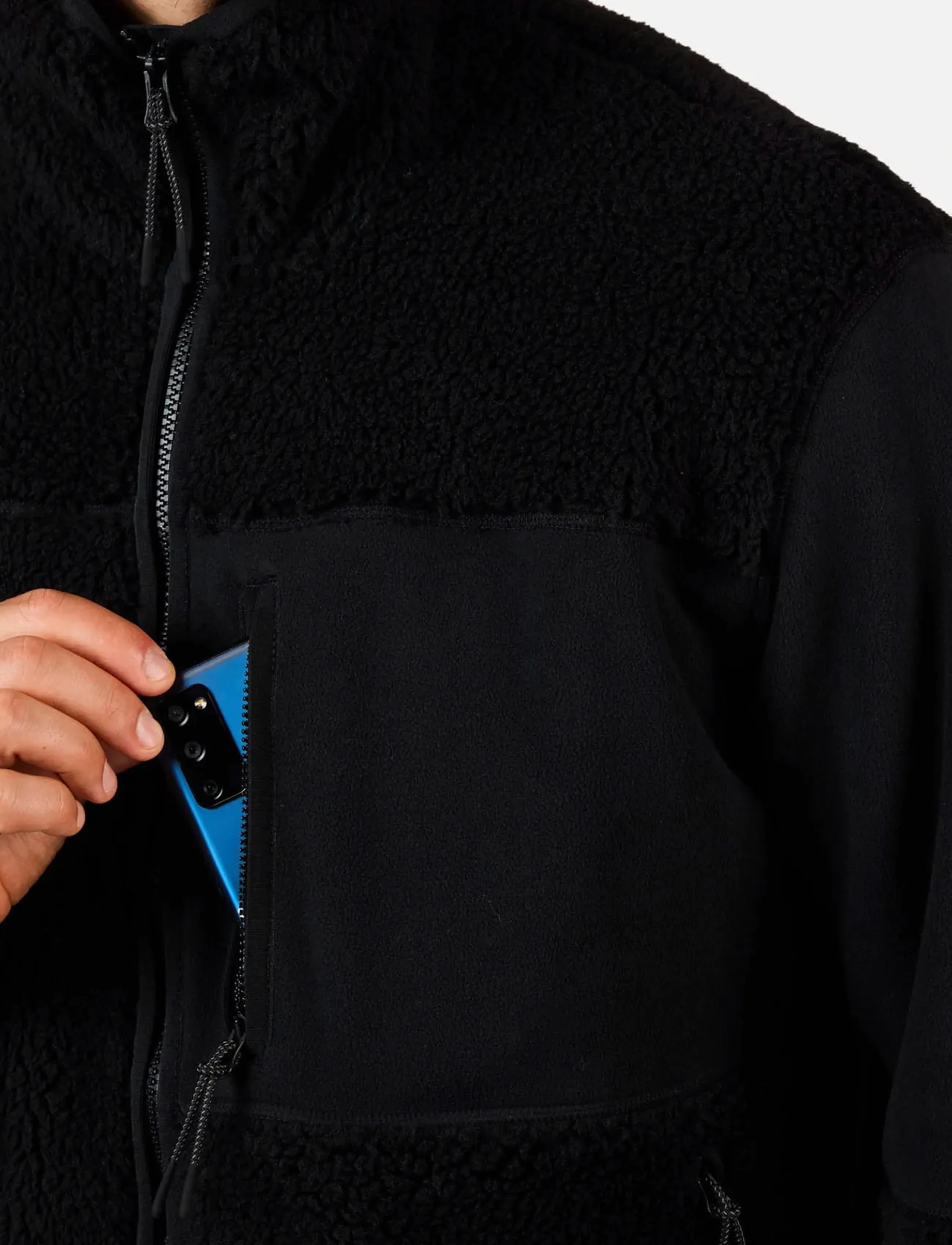 ROSSIGNOL ALLTRACK FZ SHERPA JKT - Streetstyle - BLACK / black