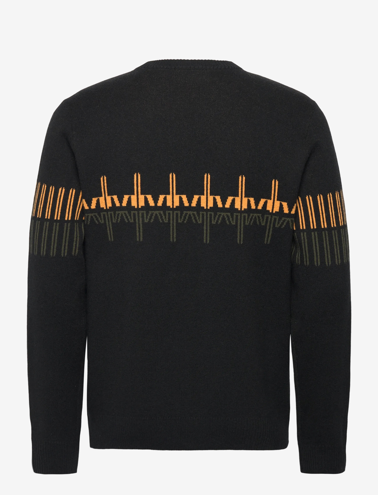 ROSSIGNOL - PATTERNED CN SWEATER - mehed - black - 1