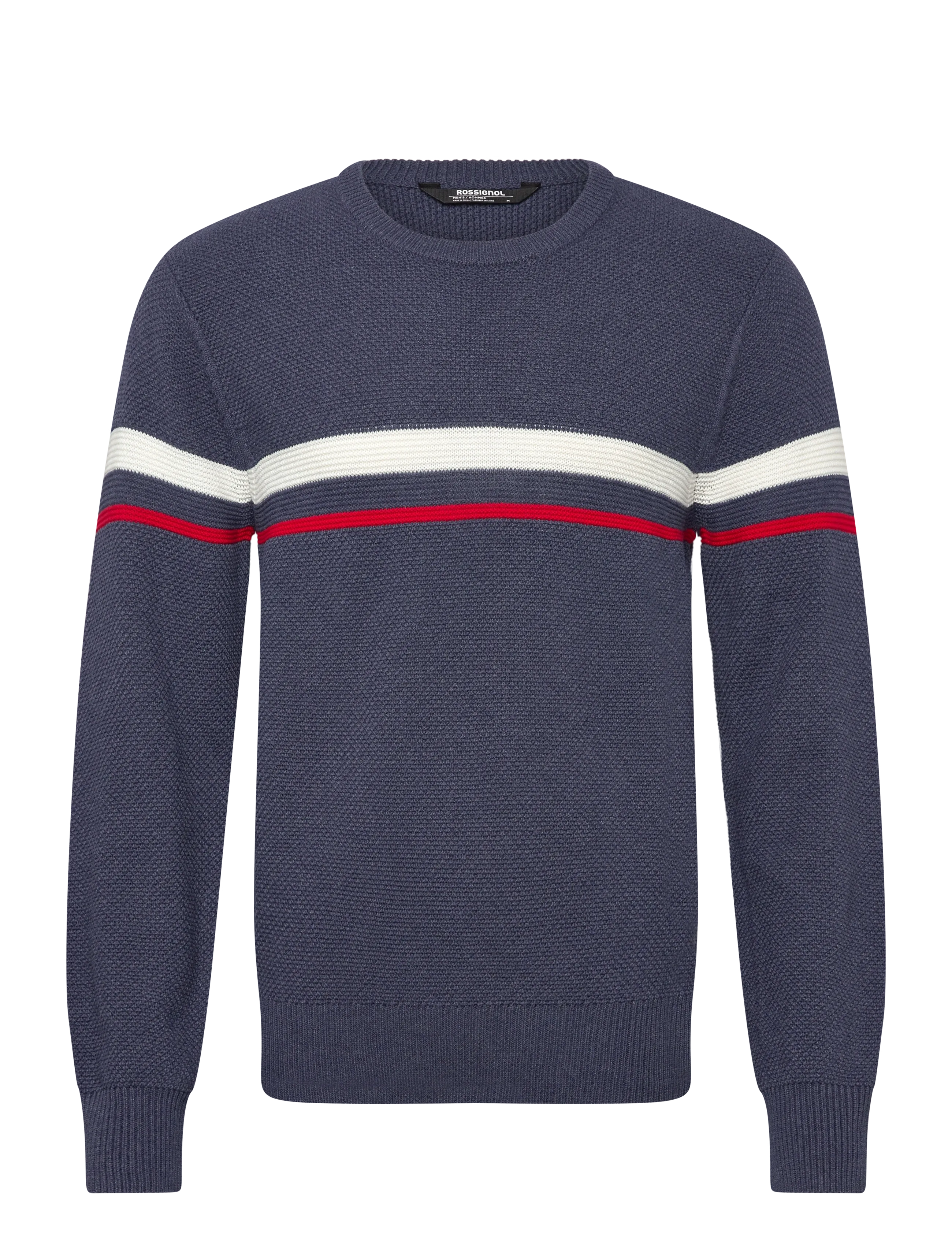 ROSSIGNOL M Strick Cn Pullover Navy - S - Herren