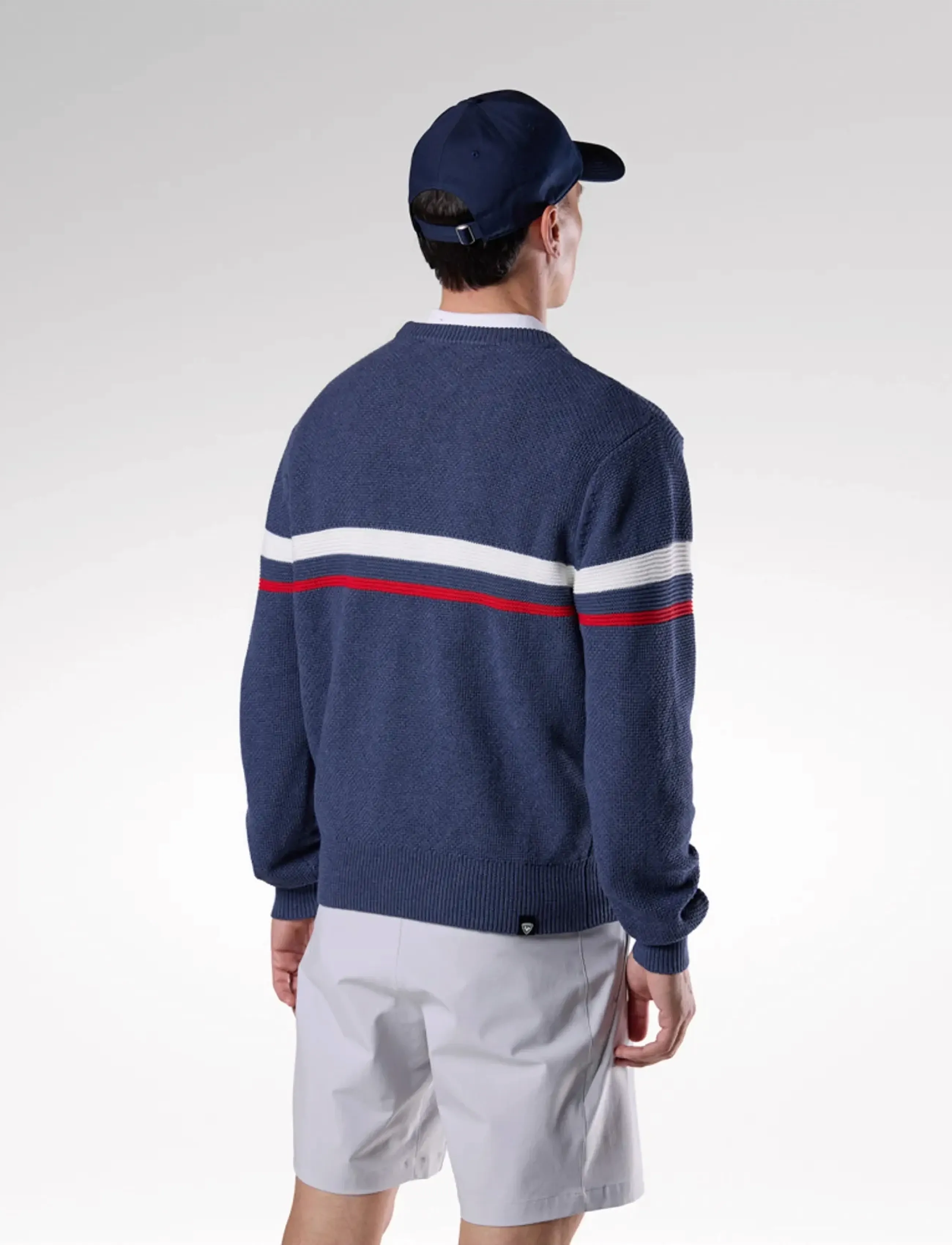 ROSSIGNOL - M KNITTED CN SWEATER - sweatshirts - navy - 3