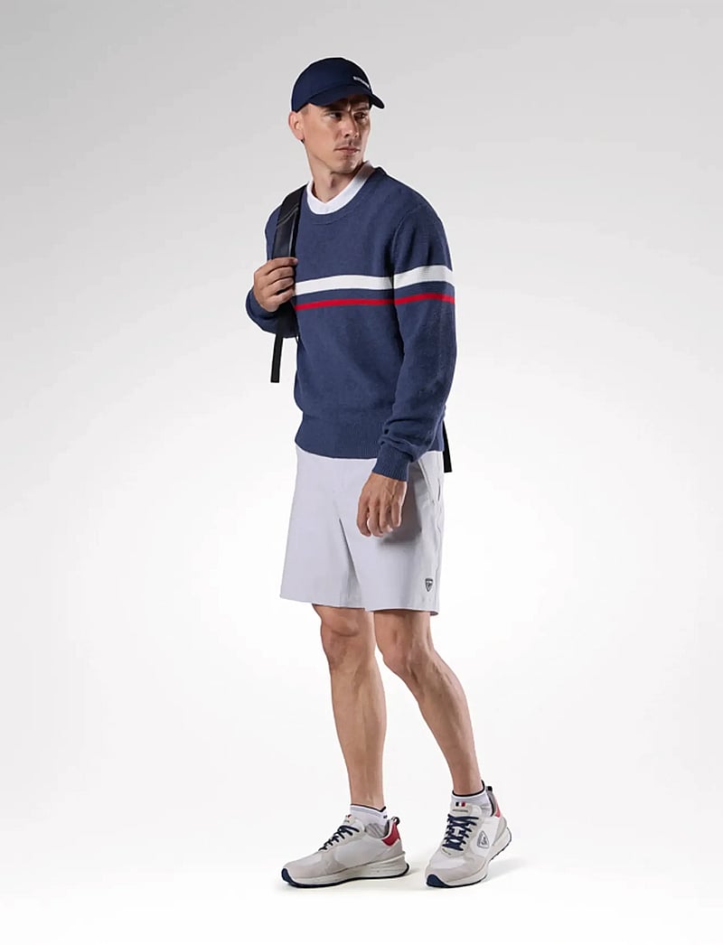 ROSSIGNOL - M KNITTED CN SWEATER - sweatshirts - navy - 4