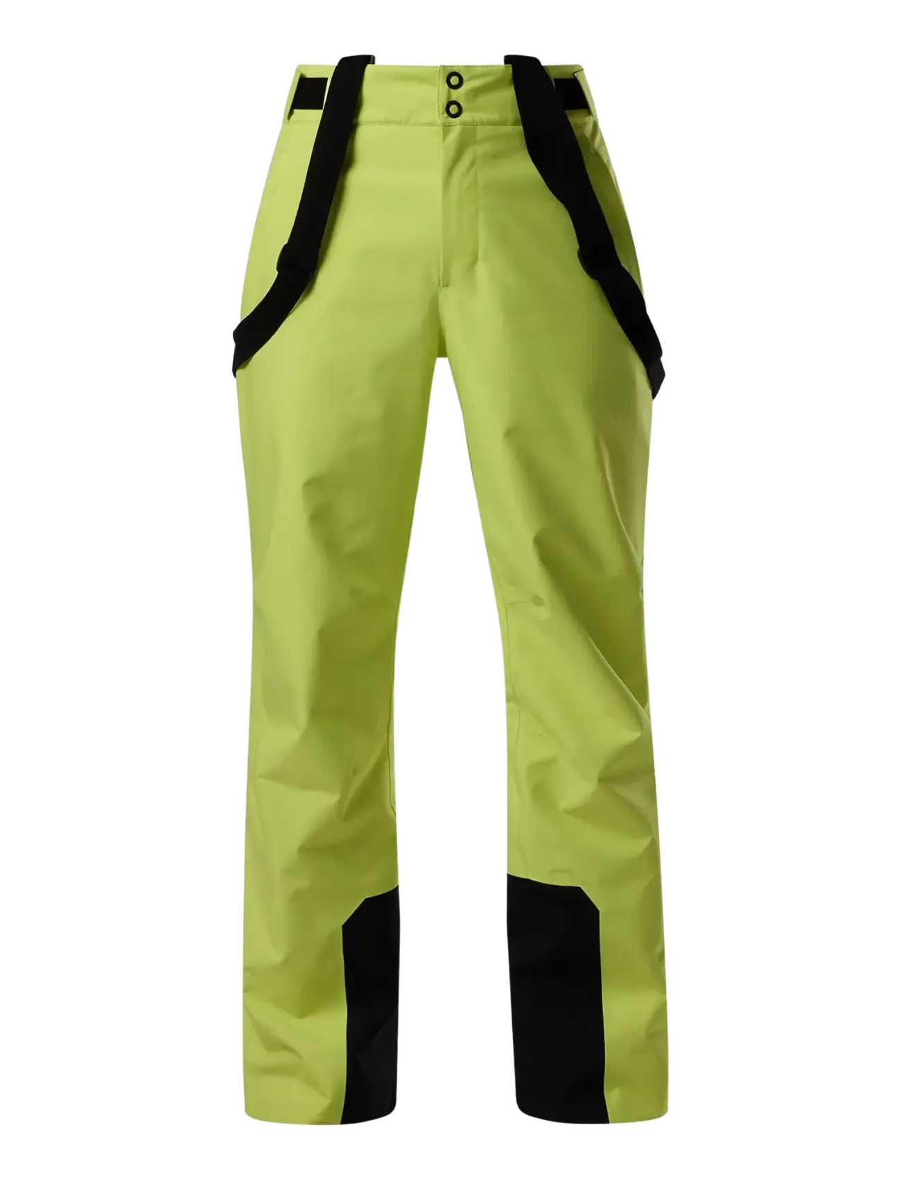 ROSSIGNOL Insulated Ski Pant, Mænd, Isolerede Skibukser Med Seler, Grøn, Str: M