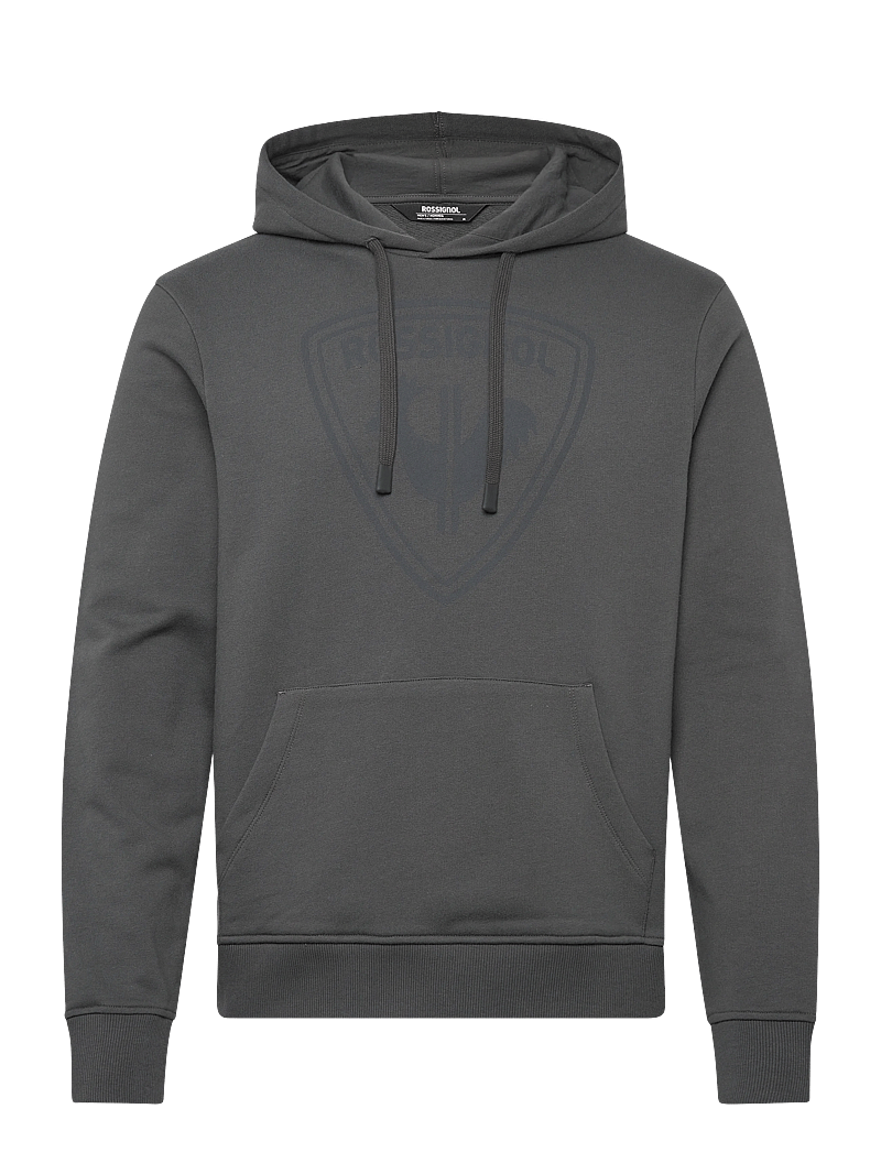 ROSSIGNOL - M CLIFFSIDE H - kapuutsiga dressipluusid - onyx grey - 1