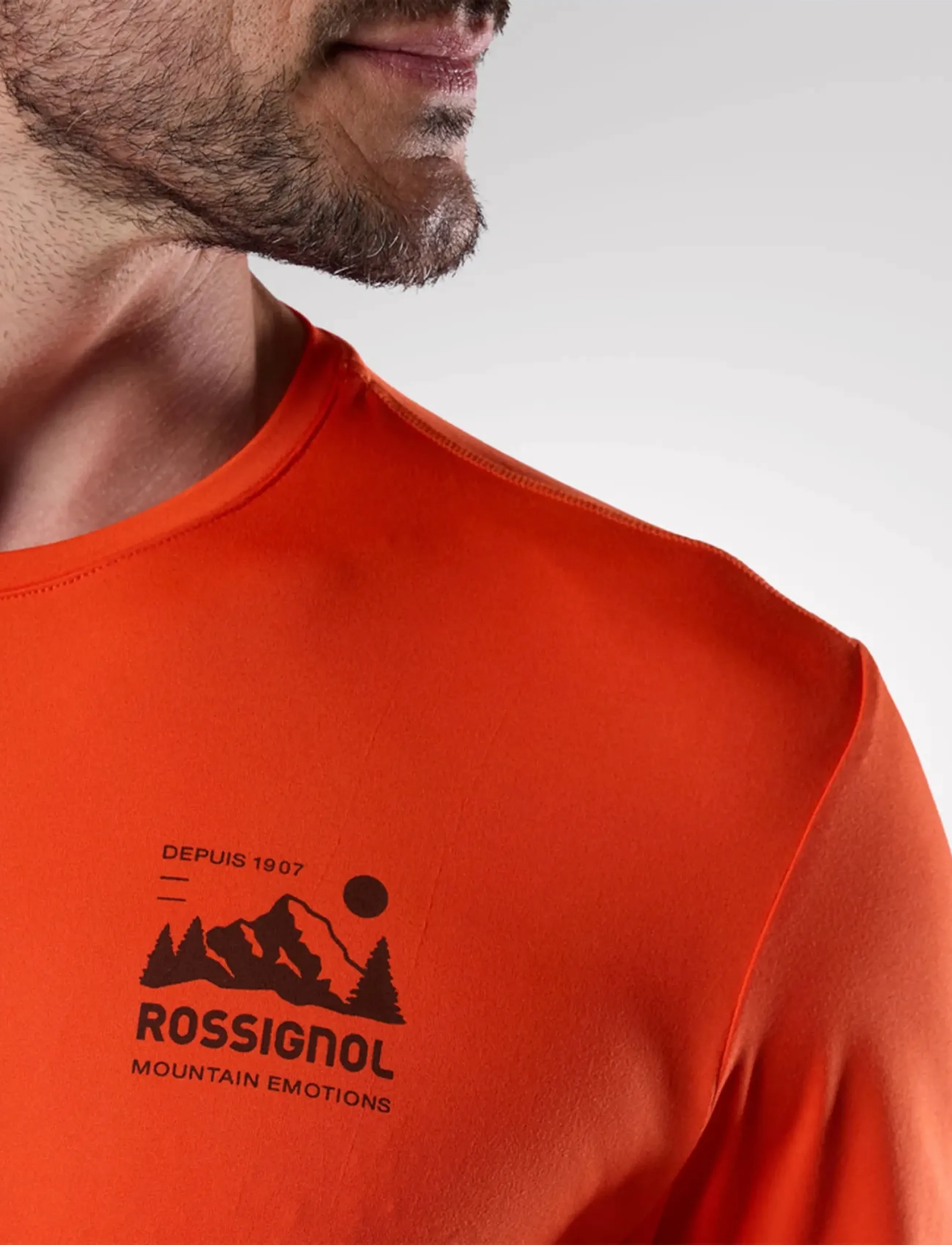 ROSSIGNOL - M GRAPHIC ACTIVE TEE - t-shirts - golden gate - 5