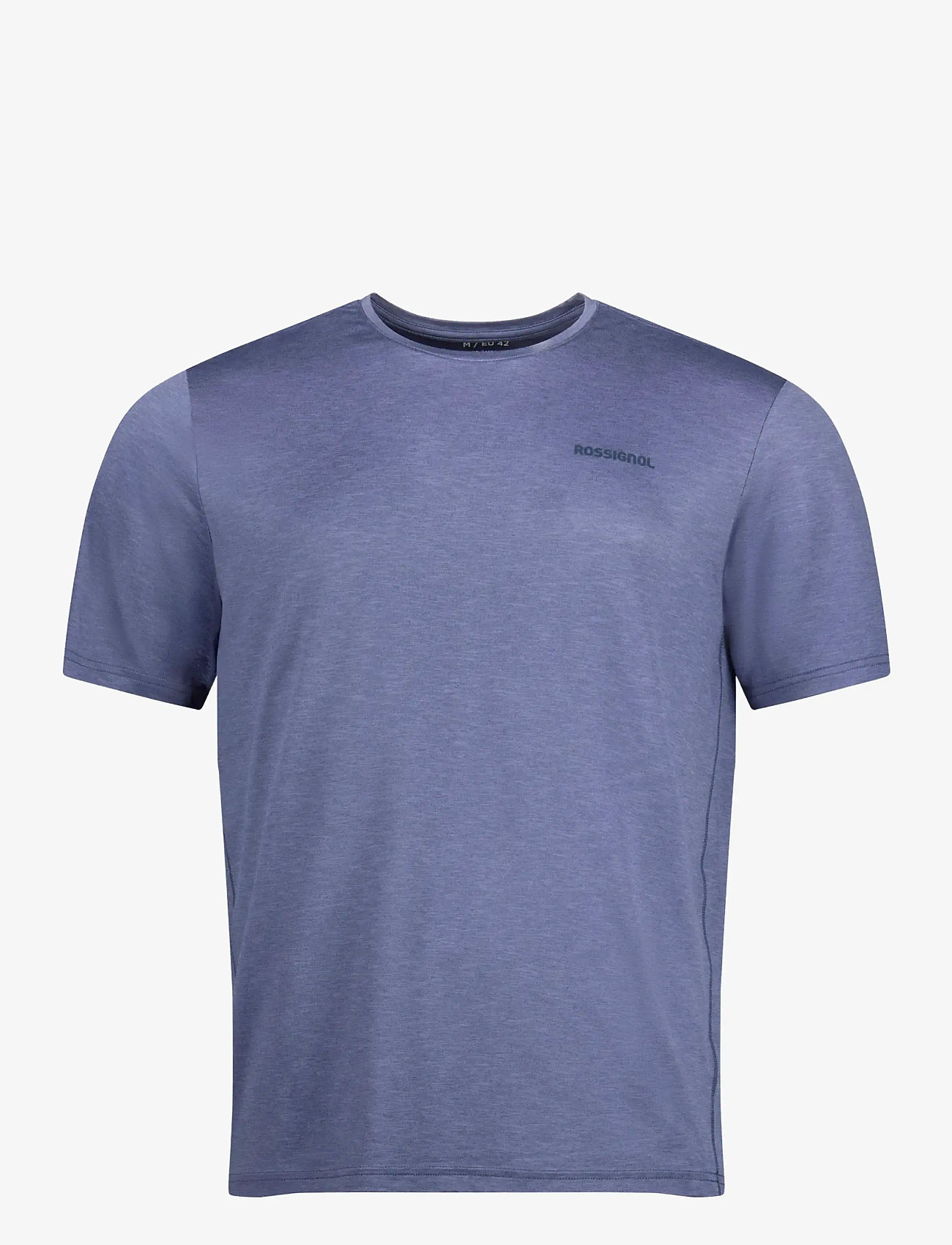 ROSSIGNOL - M GRAPHIC ACTIVE TEE - t-shirts - true night blue htr - 1