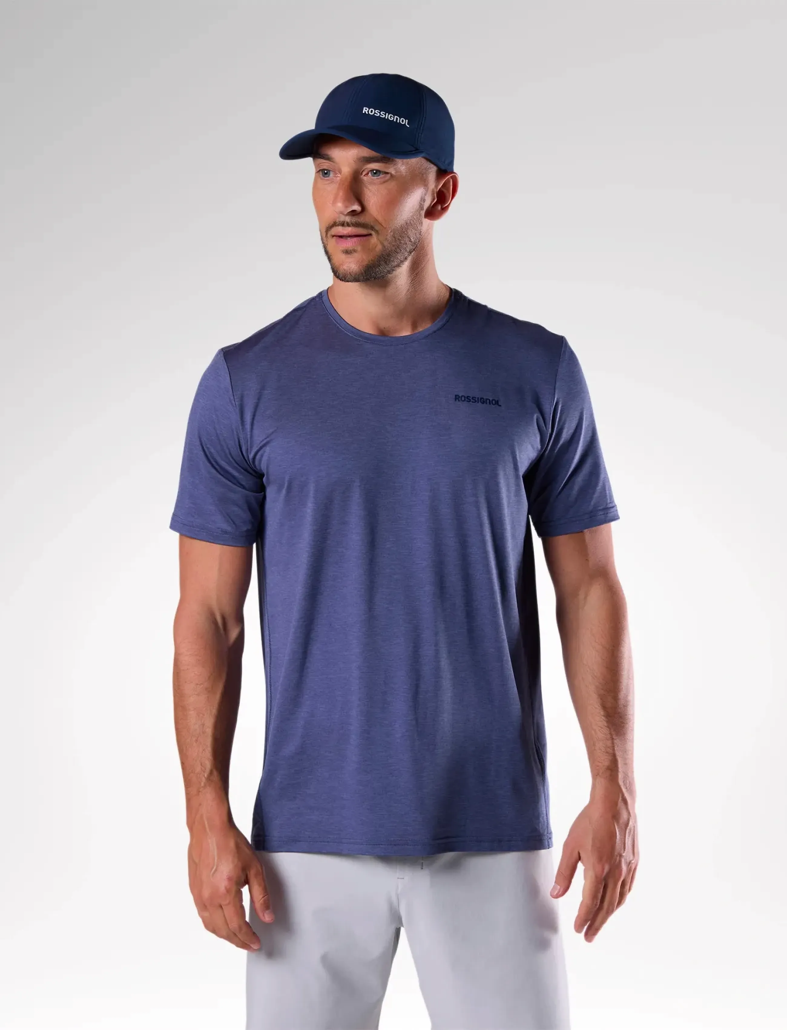 ROSSIGNOL M Graphic Active Tee, Mænd, Grafisk Trænings T-Shirt, Navy, Str: S