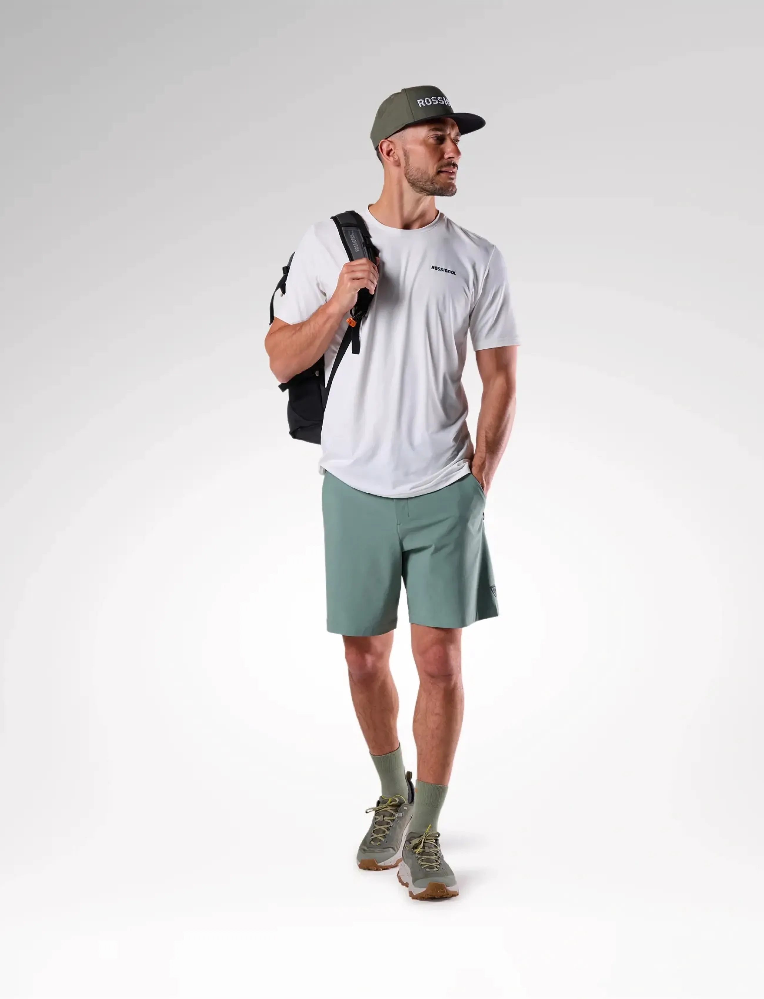 ROSSIGNOL - M GRAPHIC ACTIVE TEE - laveste priser - white - 2