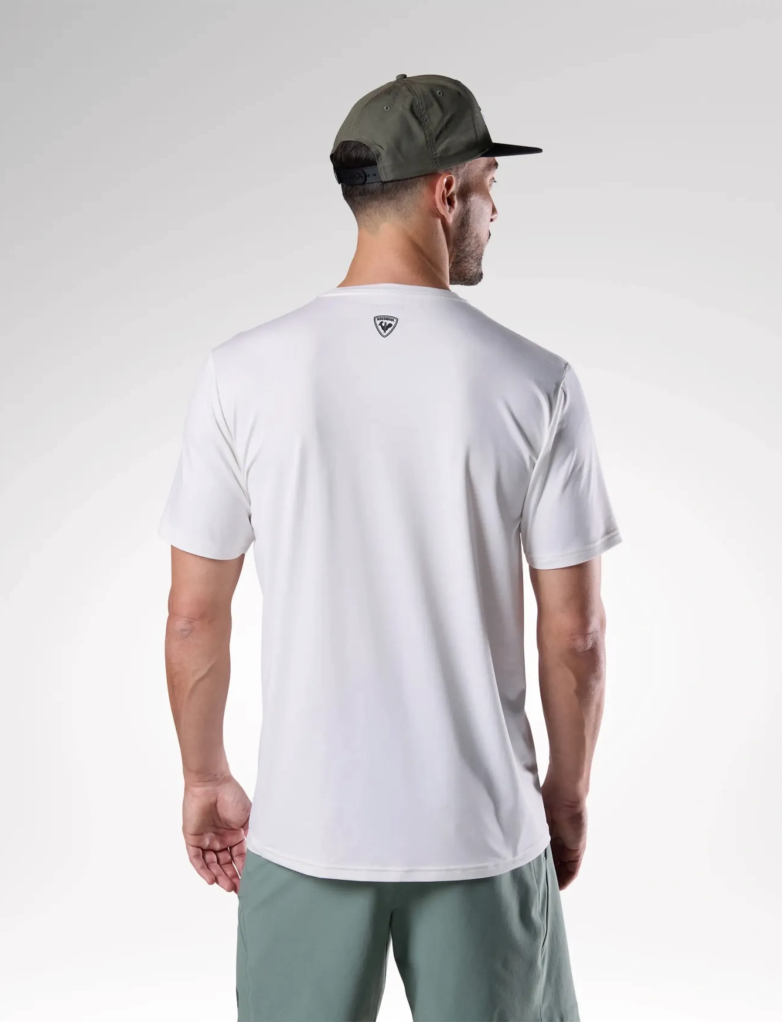 ROSSIGNOL - M GRAPHIC ACTIVE TEE - laveste priser - white - 3