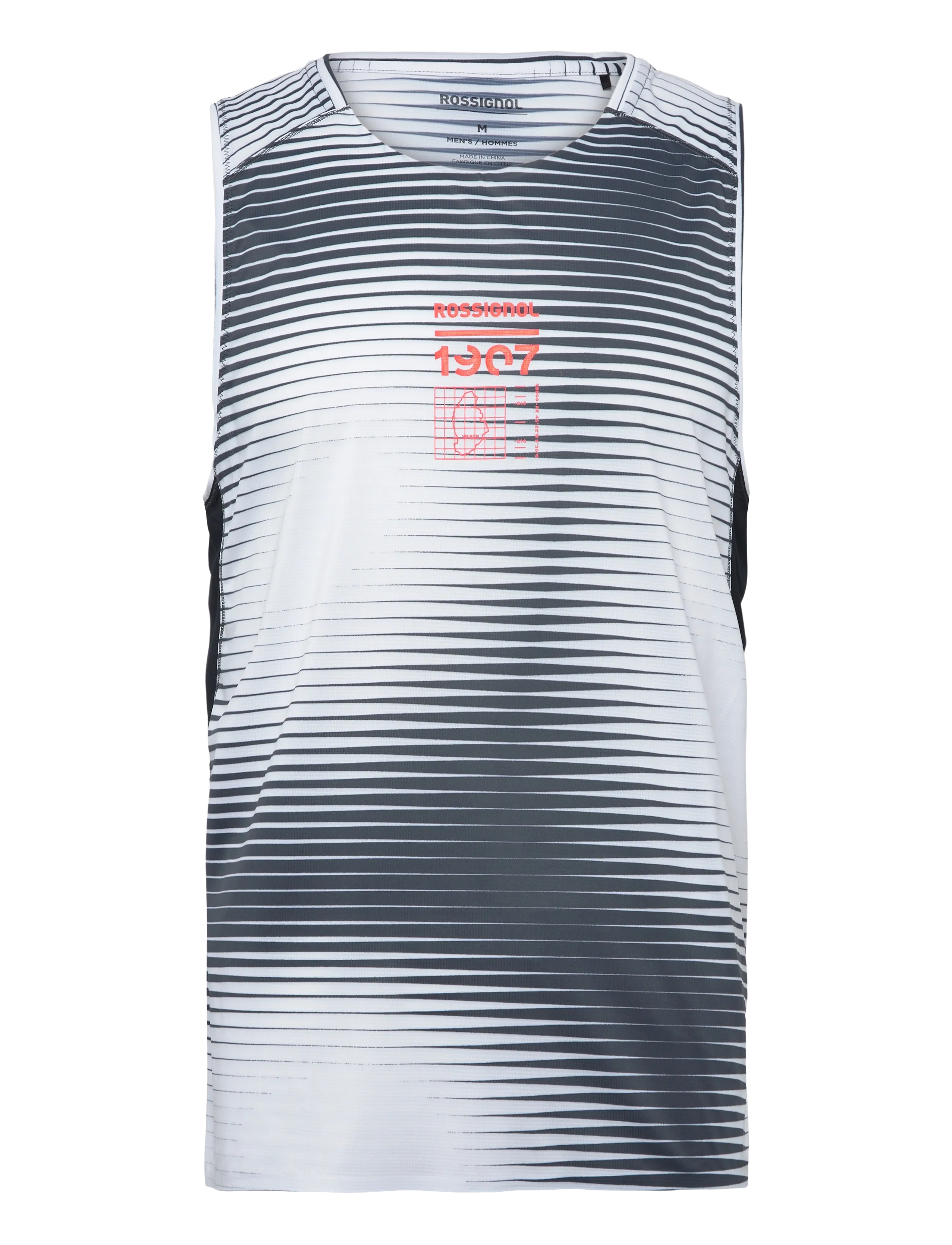 ROSSIGNOL - M SAPA ULTRA TANK - tank tops - black line fogg - 1