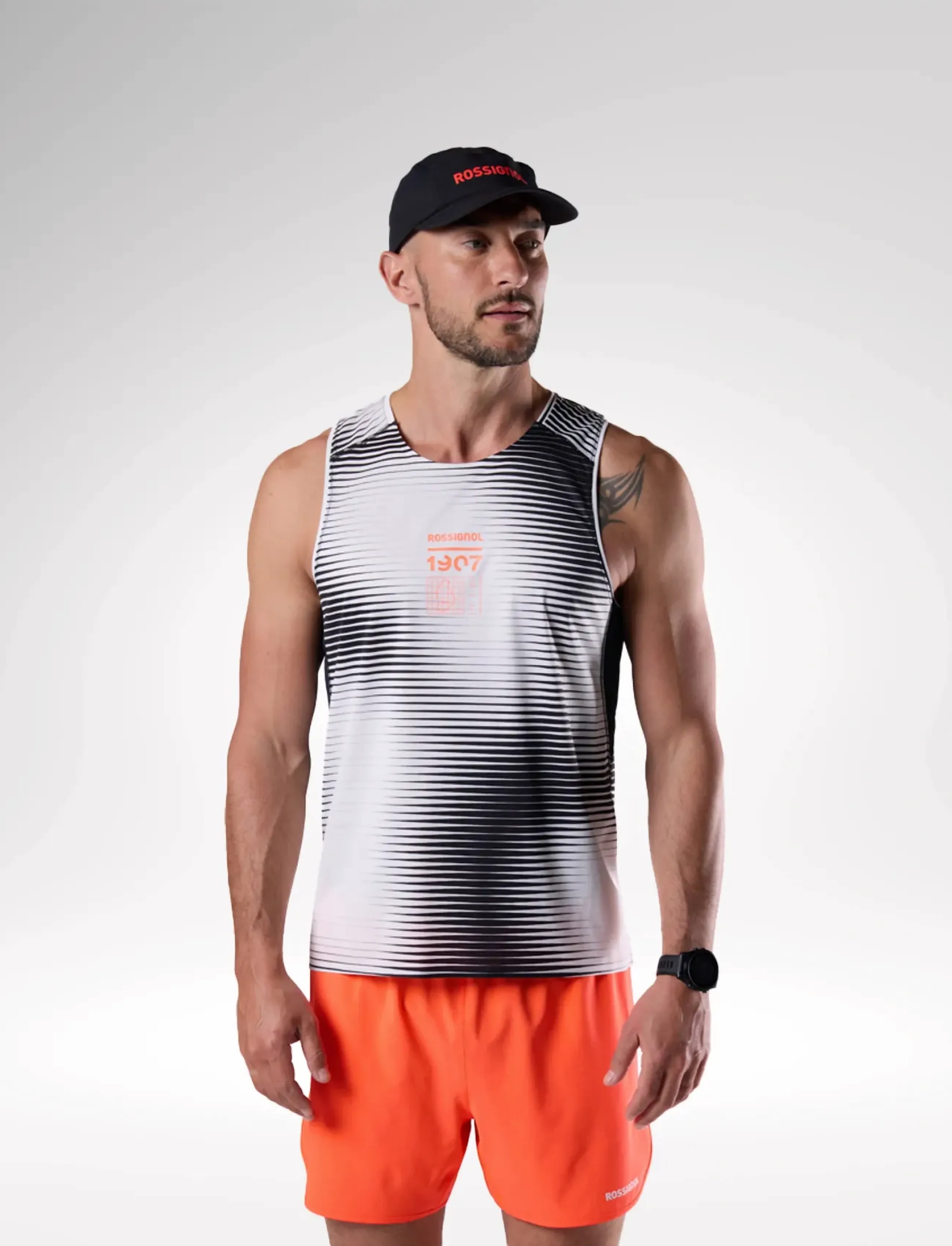 ROSSIGNOL M Sapa Ultra Tank, S, Sport Oberteile, Schwarz - Tank Männerswear