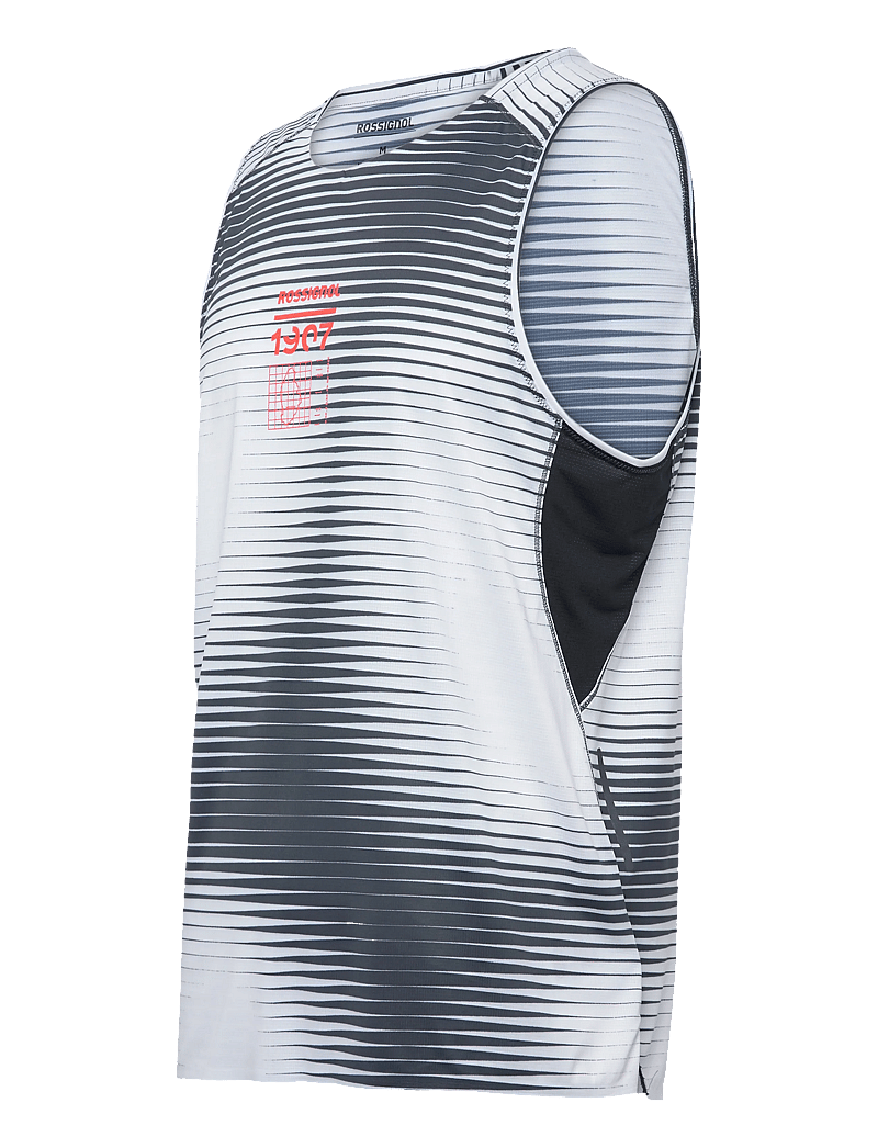 ROSSIGNOL - M SAPA ULTRA TANK - tank tops - black line fogg - 4