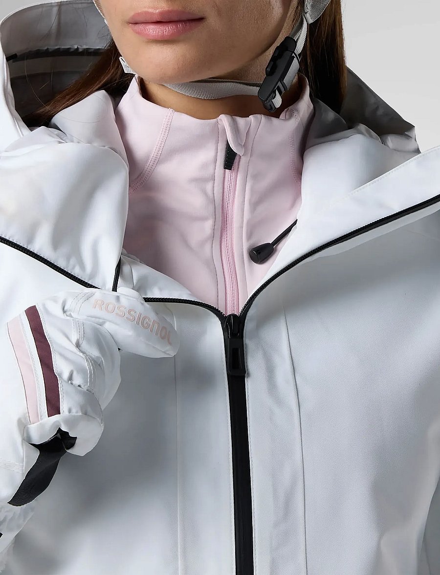 ROSSIGNOL - W ROCHRUN INSULATED JKT - ski-kleidung - white - 2