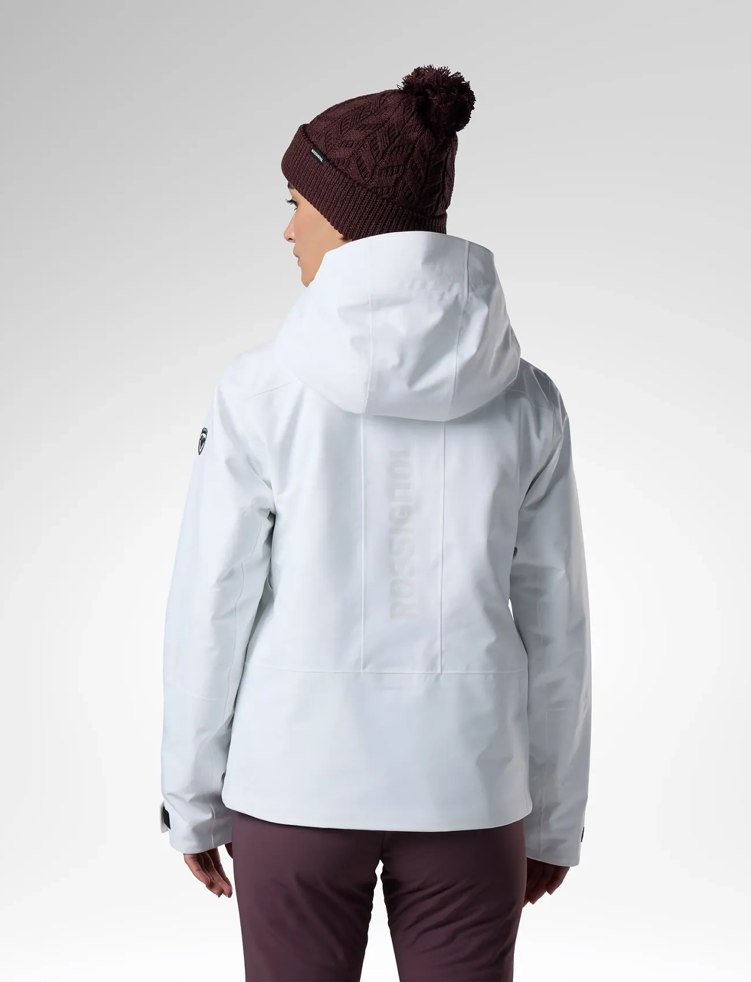 ROSSIGNOL - W ROCHRUN INSULATED JKT - ski-kleidung - white - 3