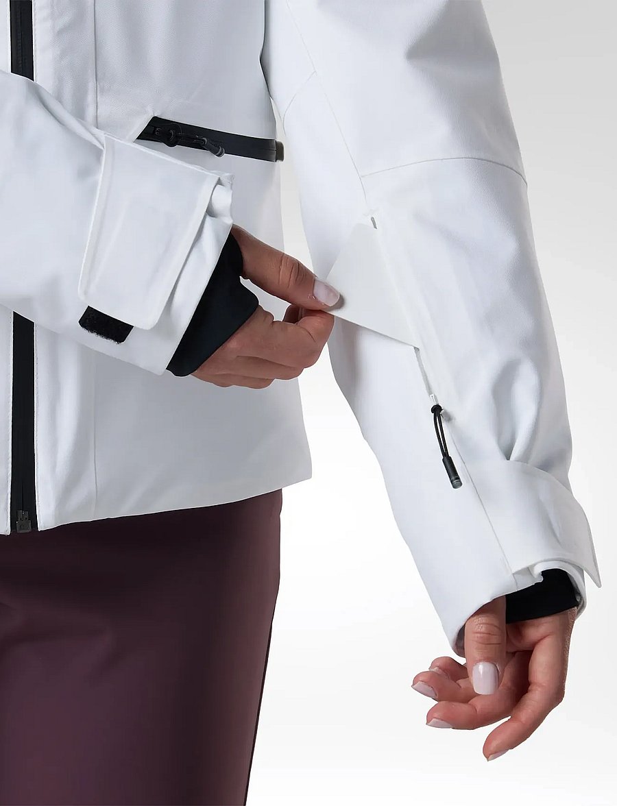 ROSSIGNOL - W ROCHRUN INSULATED JKT - ski-kleidung - white - 4