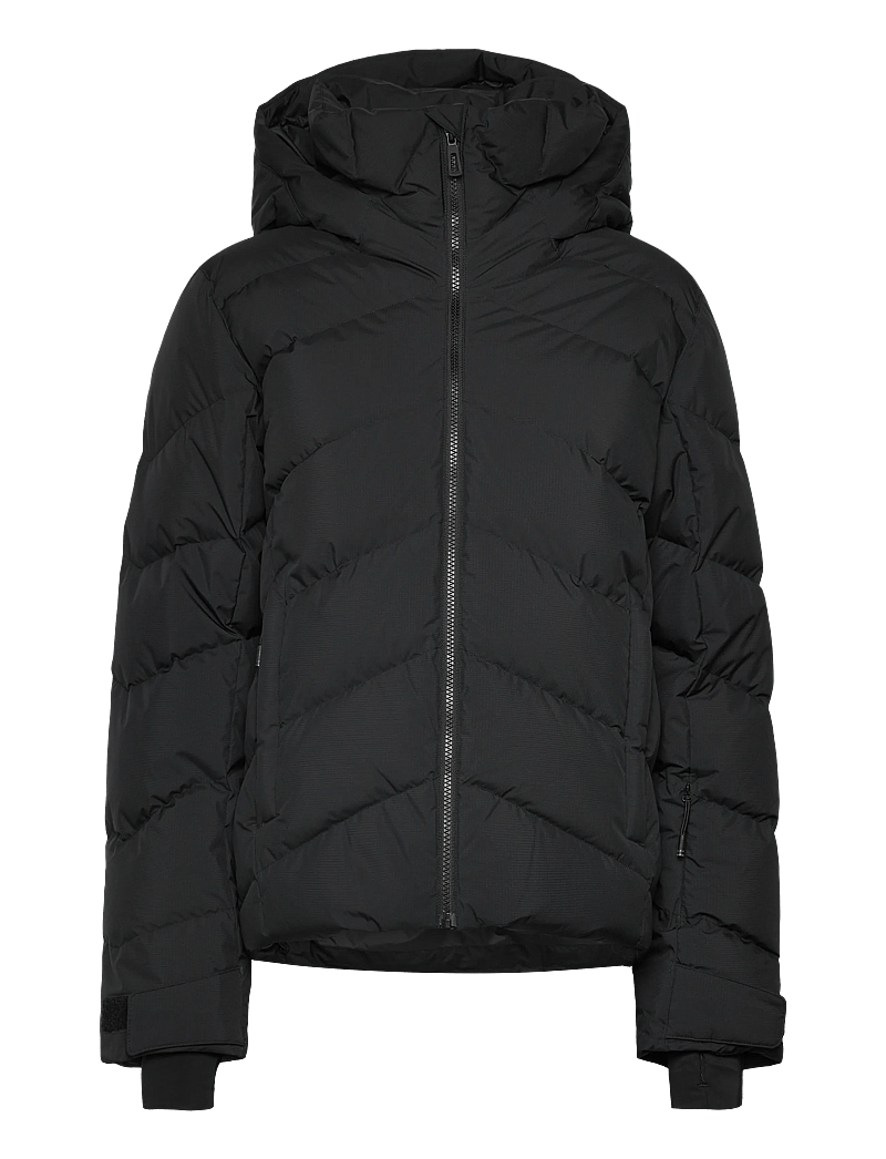 ROSSIGNOL - W WISPILE RIPSTOP DOWN JKT - skidkläder - black - 0