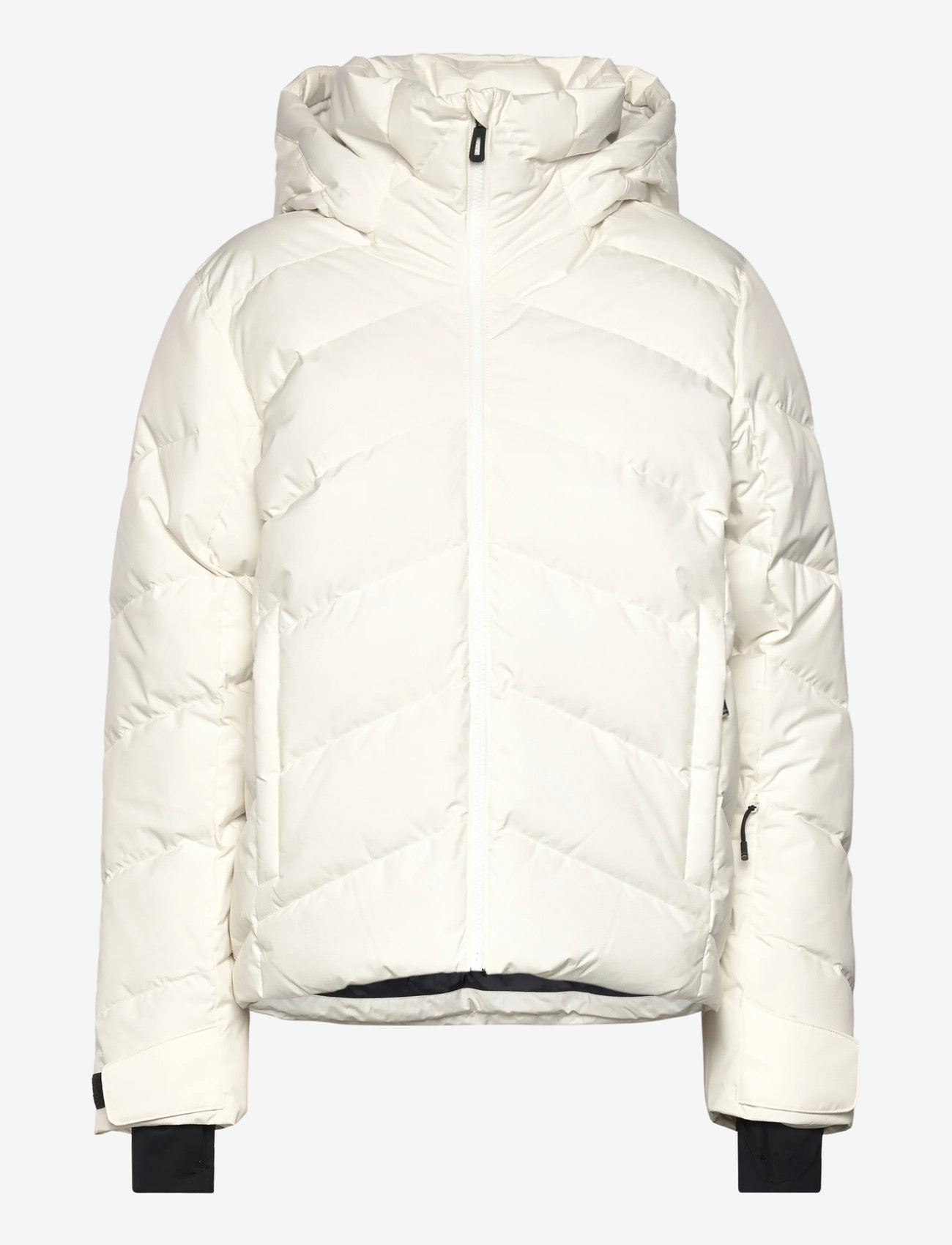ROSSIGNOL - W WISPILE RIPSTOP DOWN JKT - ski jackets - nature white - 0