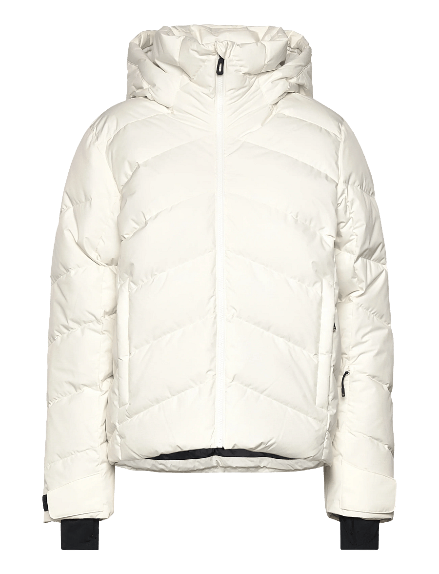 ROSSIGNOL - W WISPILE RIPSTOP DOWN JKT - skitøj - nature white - 0