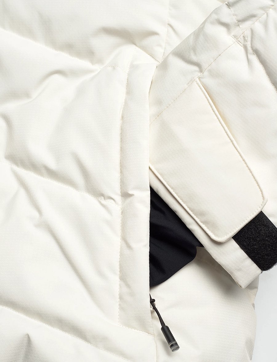 ROSSIGNOL - W WISPILE RIPSTOP DOWN JKT - skitøj - nature white - 3
