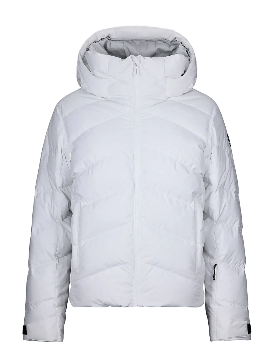ROSSIGNOL - W WISPILE RIPSTOP DOWN JKT - skidkläder - white - 1