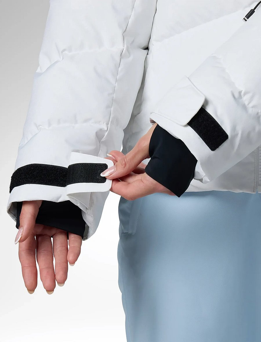 ROSSIGNOL - W WISPILE RIPSTOP DOWN JKT - skidkläder - white - 3