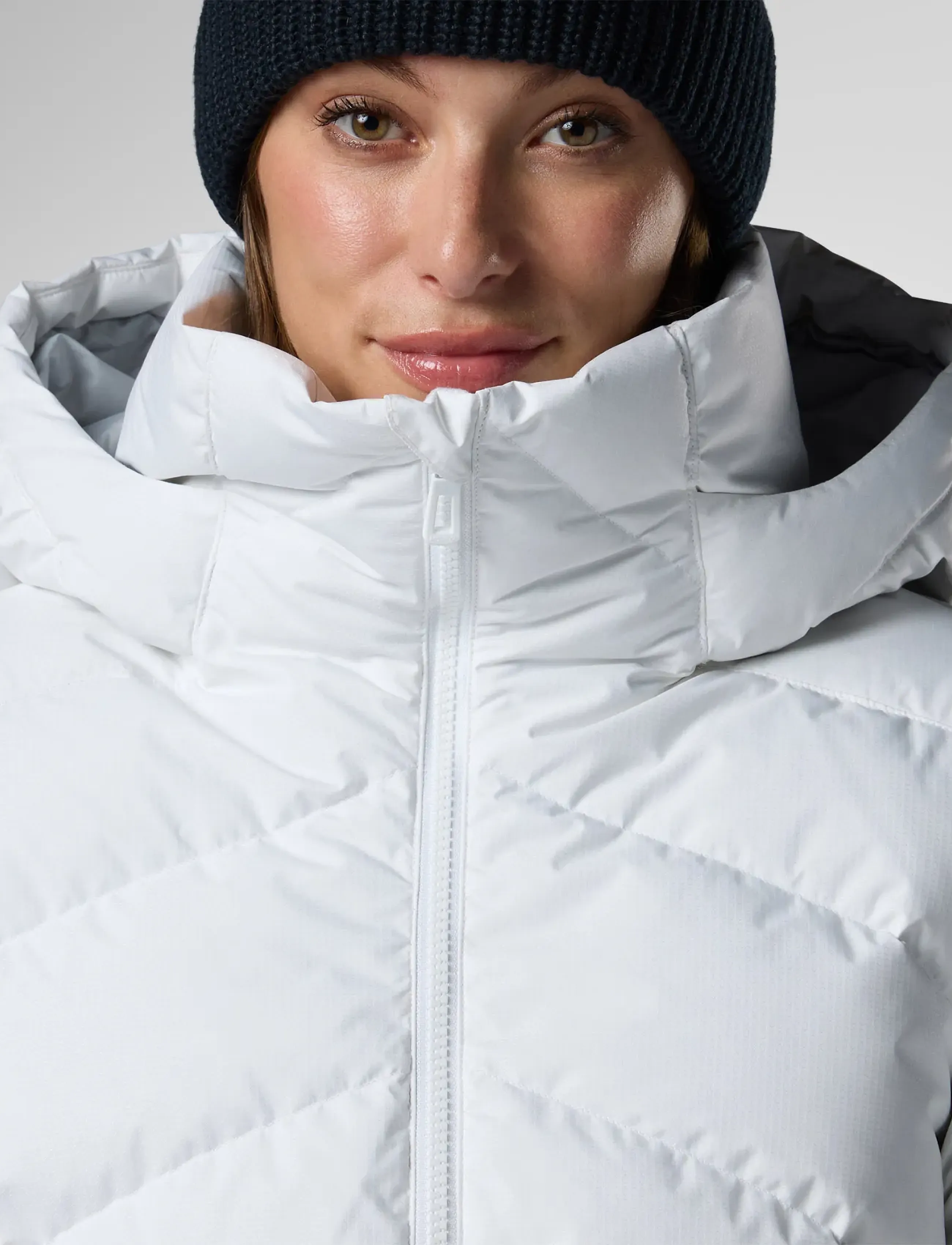 ROSSIGNOL - W WISPILE RIPSTOP DOWN JKT - skidkläder - white - 2