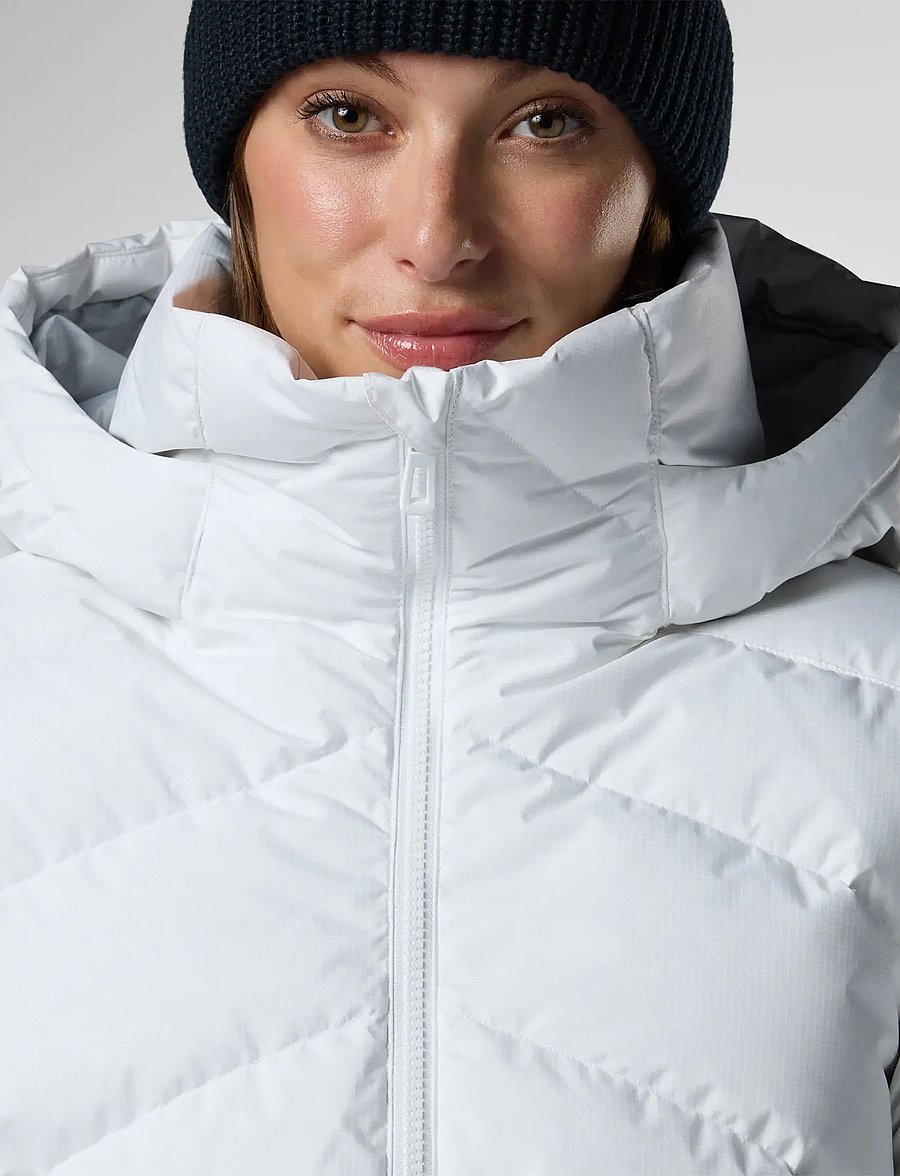 ROSSIGNOL - W WISPILE RIPSTOP DOWN JKT - skidkläder - white - 2