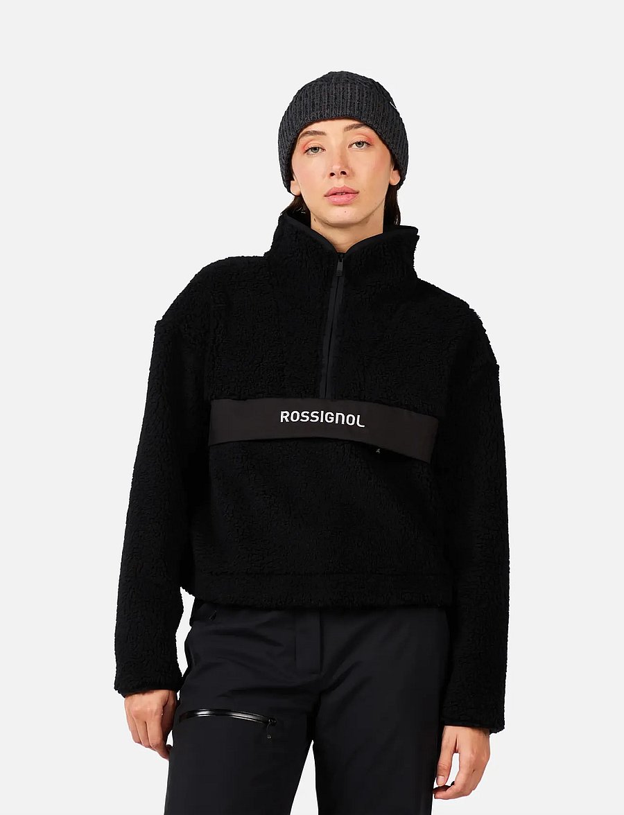 ROSSIGNOL - W ALLTRACK HZ FLEECE - sweatshirts - black - 0