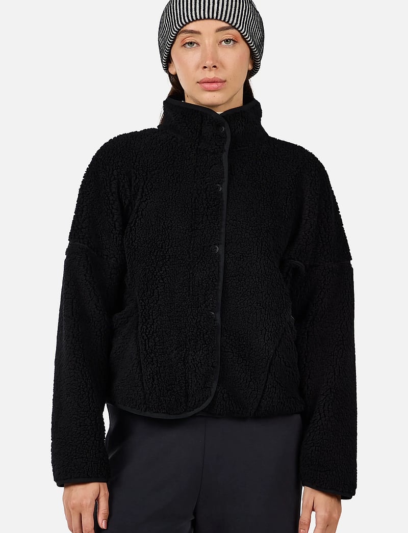 ROSSIGNOL - W ALLTRACK SNAP SHERPA JKT - fleece og mellemlag - black - 0