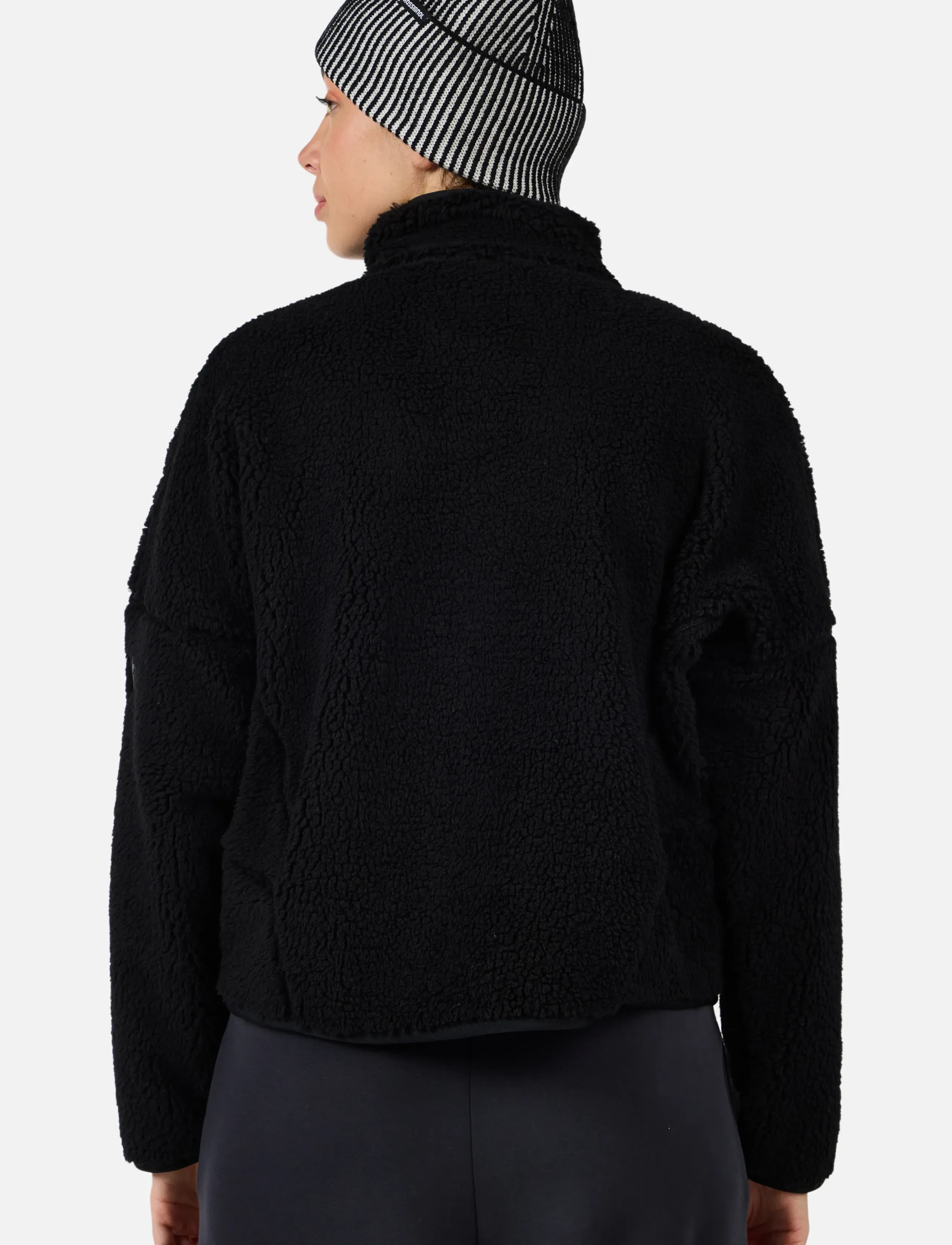 ROSSIGNOL - W ALLTRACK SNAP SHERPA JKT - tops - black - 3