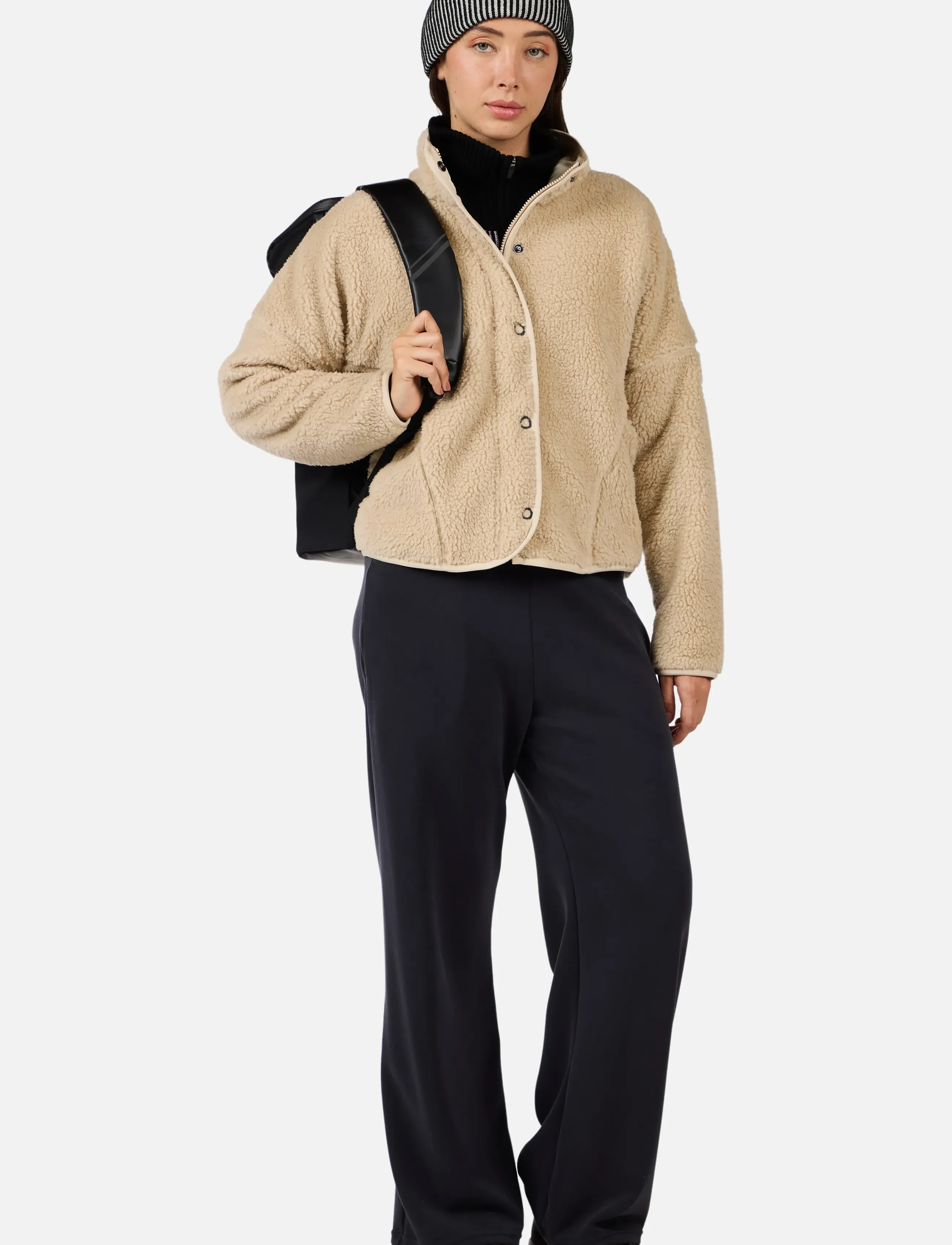 W Alltrack Snap Sherpa Jkt 2