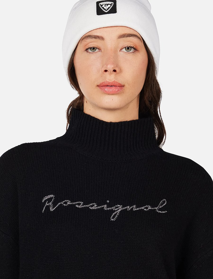 ROSSIGNOL - W SIGNATURE SWEATER - sweatshirts - black - 4