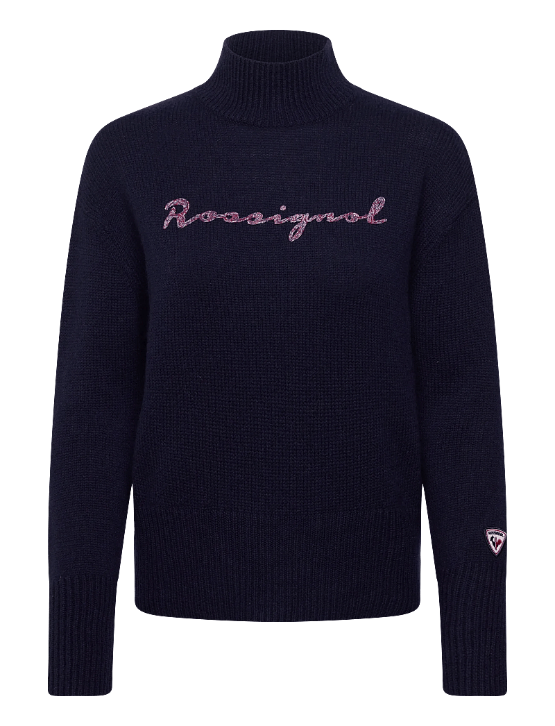 ROSSIGNOL - W SIGNATURE SWEATER - neuleet - dark navy - 1