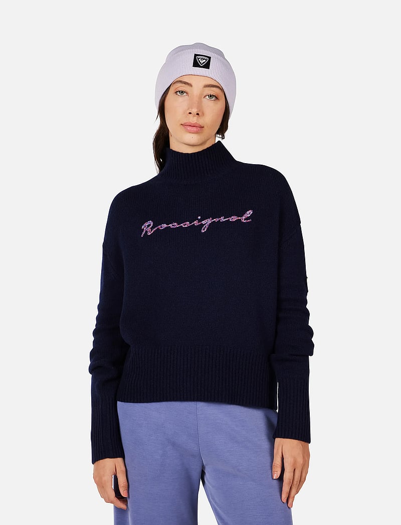 ROSSIGNOL - W SIGNATURE SWEATER - neuleet - dark navy - 0
