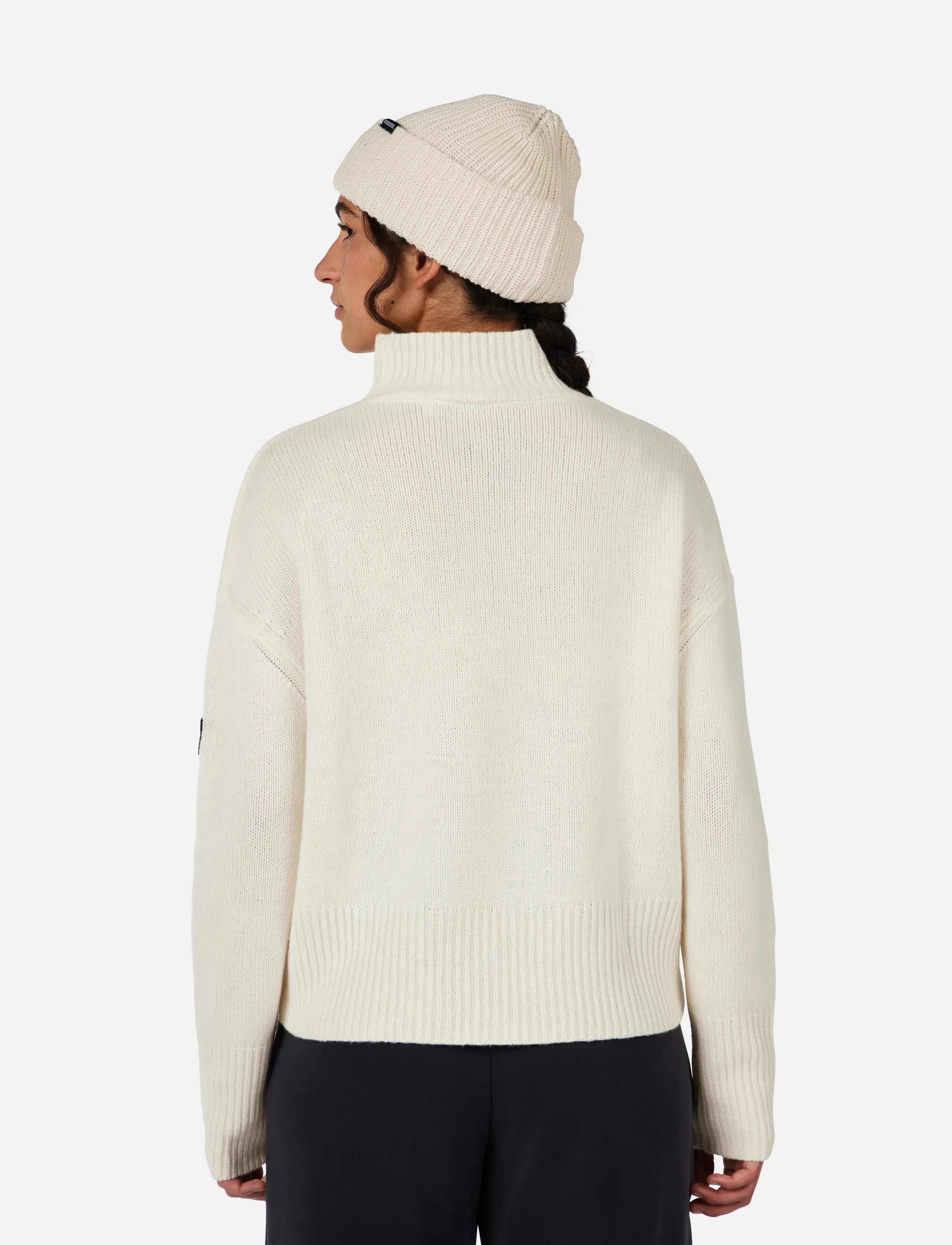 ROSSIGNOL - W SIGNATURE SWEATER - sweatshirts - nature white - 4