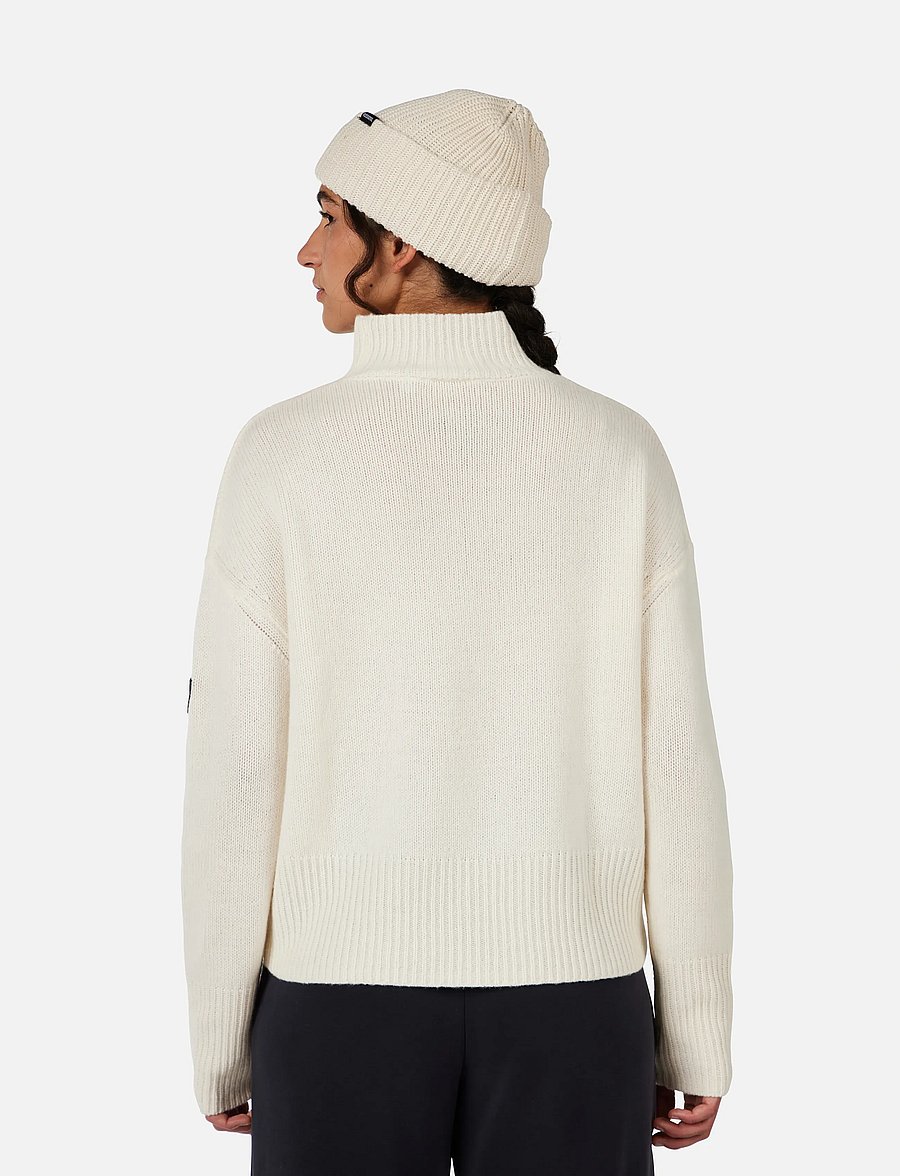 ROSSIGNOL - W SIGNATURE SWEATER - sweatshirts - nature white - 4