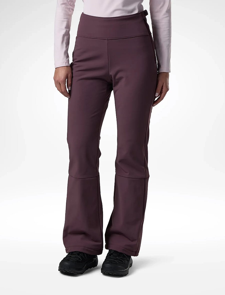 ROSSIGNOL - W SKI SOFTSHELL PANT - ski-kleidung - huckleberry - 0