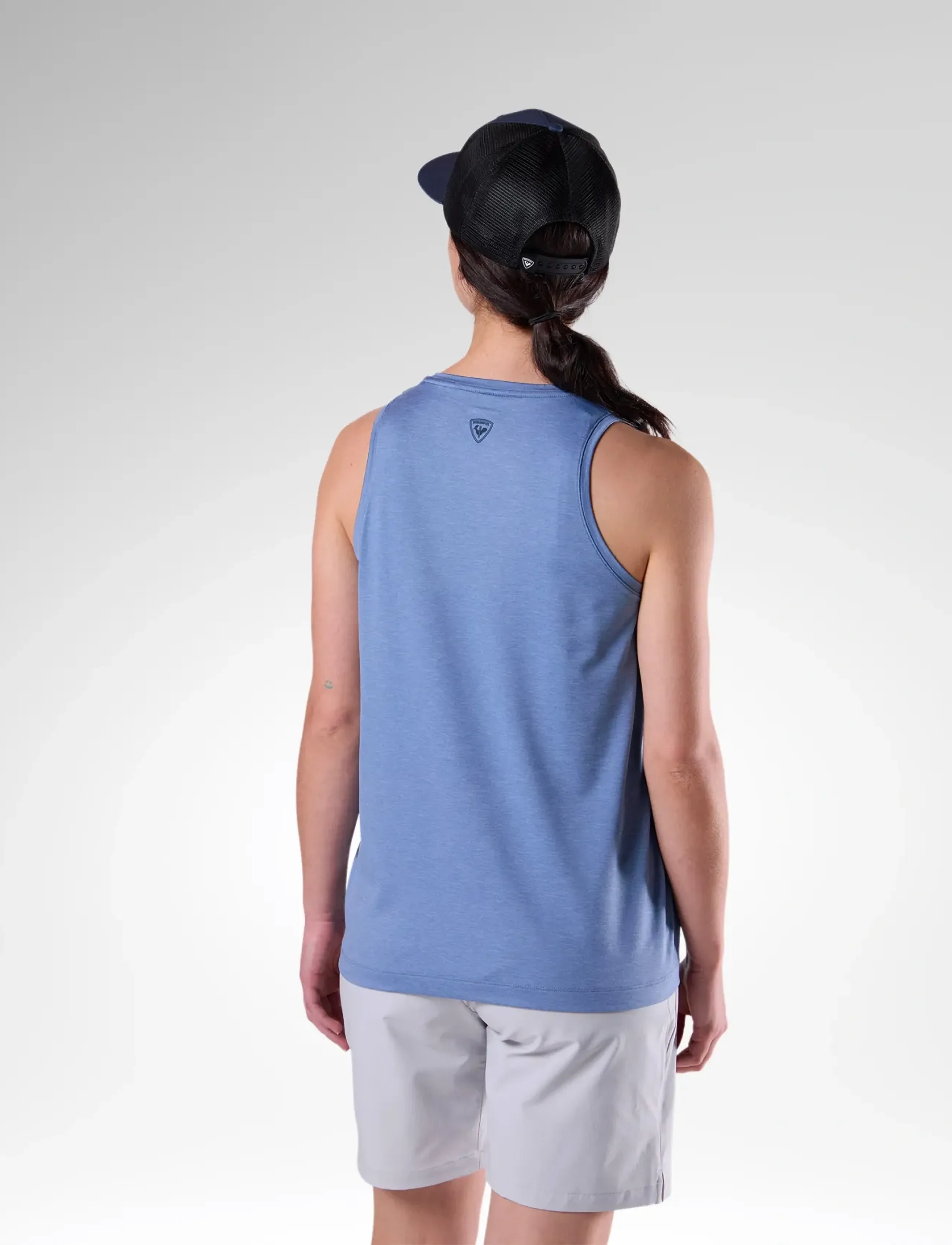ROSSIGNOL - W ACTIVE TANK - tank tops - stonewash htr - 4