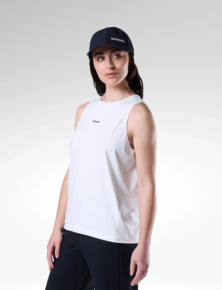 ROSSIGNOL - W ACTIVE TANK - tank tops - white - 5