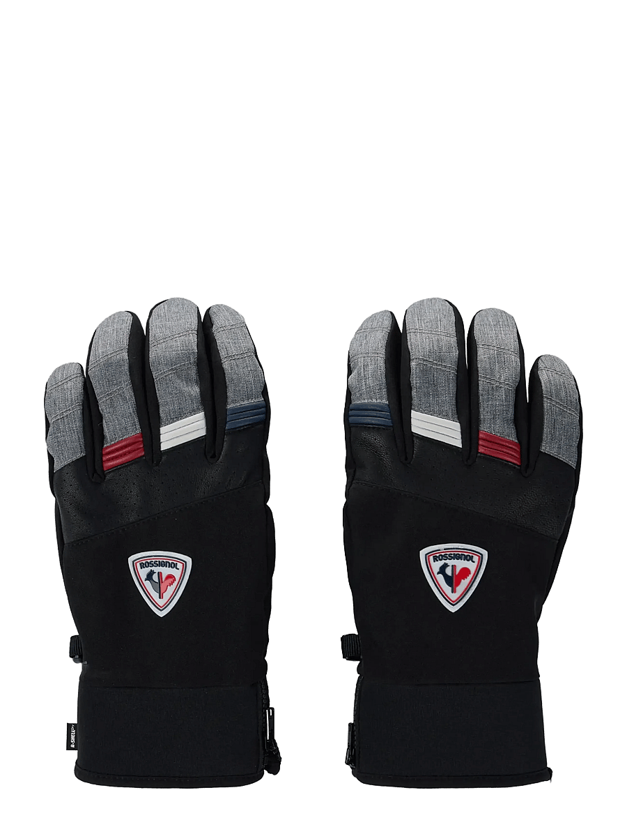 ROSSIGNOL - M STRATO SKI GLOVES R-SHELL DR - heather grey - 0