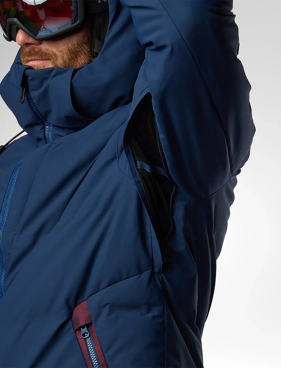 ROSSIGNOL - M SNOWBLAZE DOWN CB SKI JACKET - skijakker - dark navy - 3